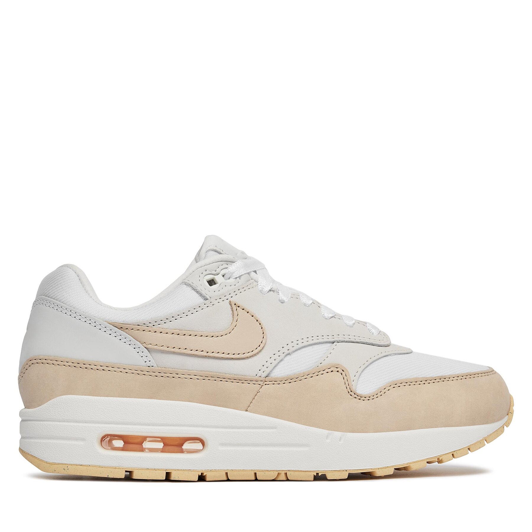 Nike Sneakersy Air Max 1 Premium FB5060 100 Beżowy