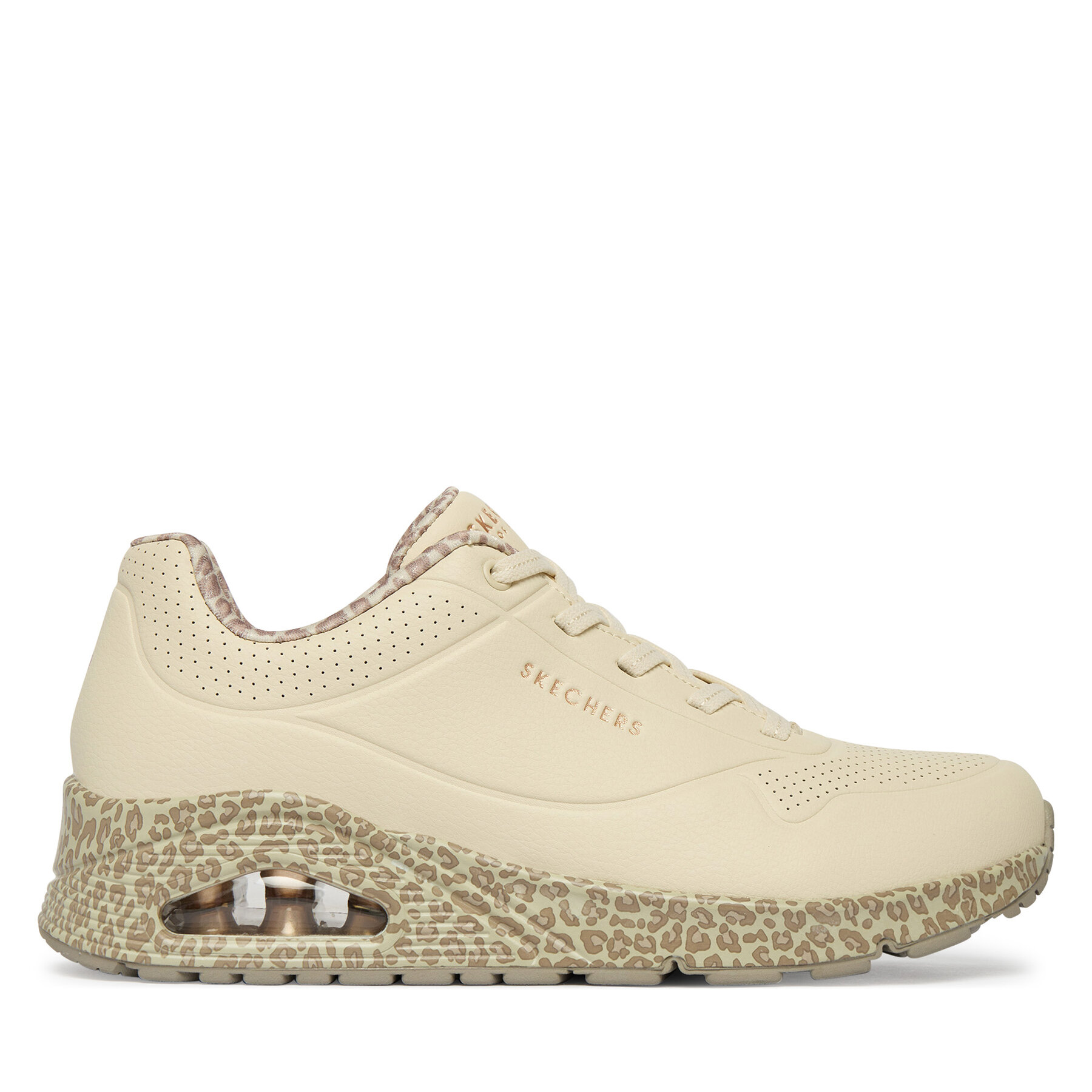 Skechers Sneakersy Uno - Safari Time 155412/WHLD Beżowy
