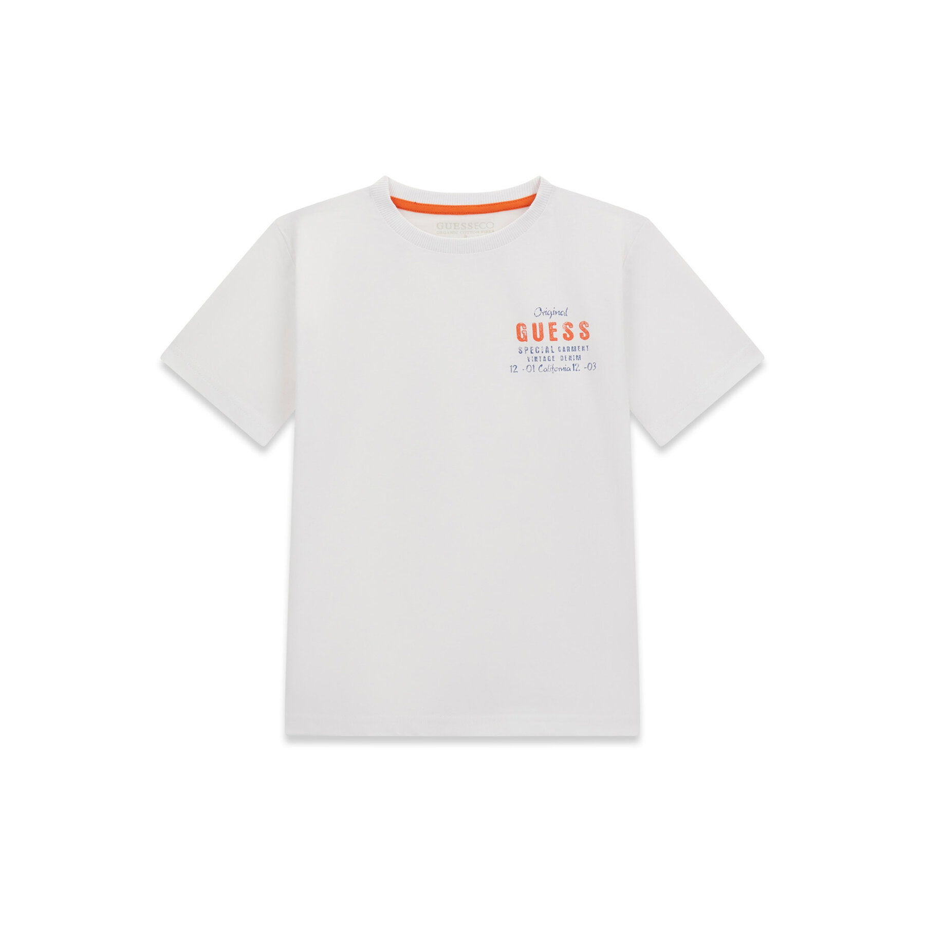 Guess T-Shirt L6GI21 K8HM4 Biały Regular Fit