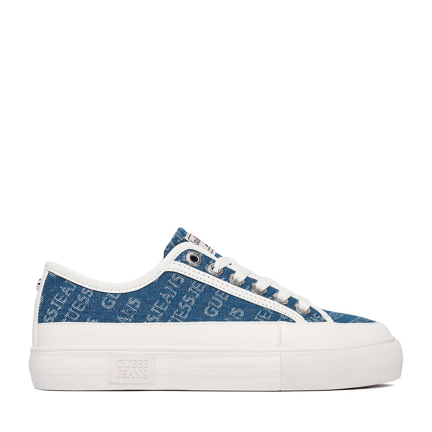 Guess Jeans Tenisówki CWBEO-GJ13456 Niebieski