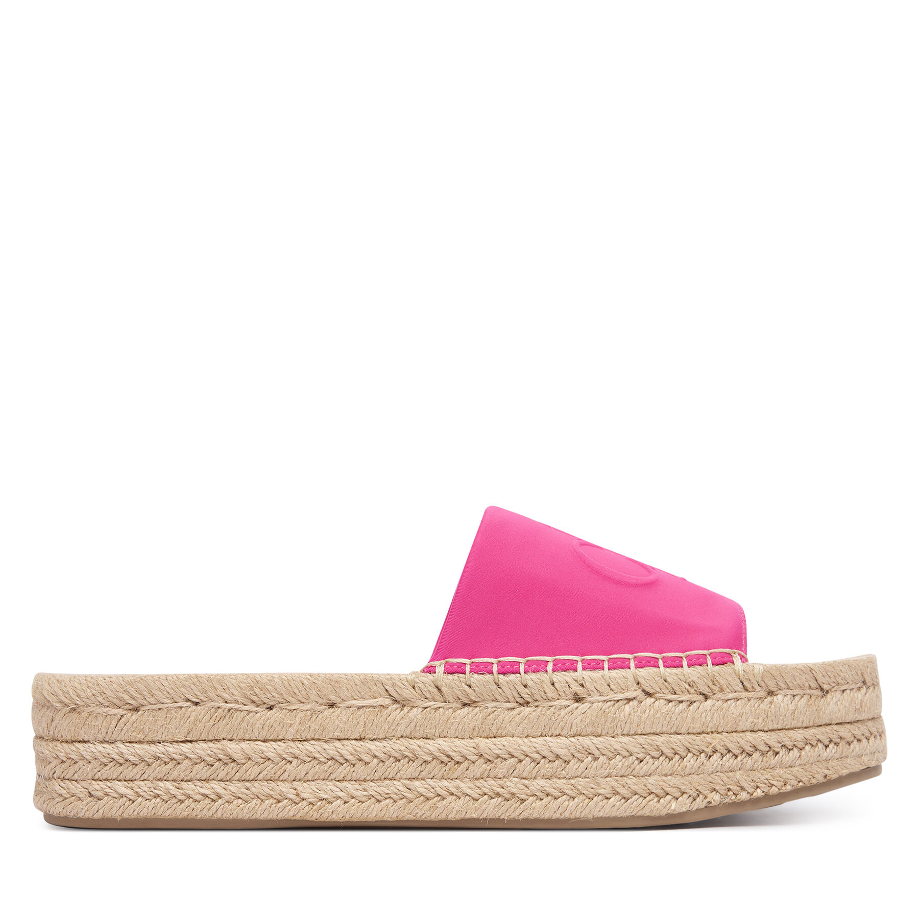 Calvin Klein Espadryle Ebeth HW0HW02894 Różowy