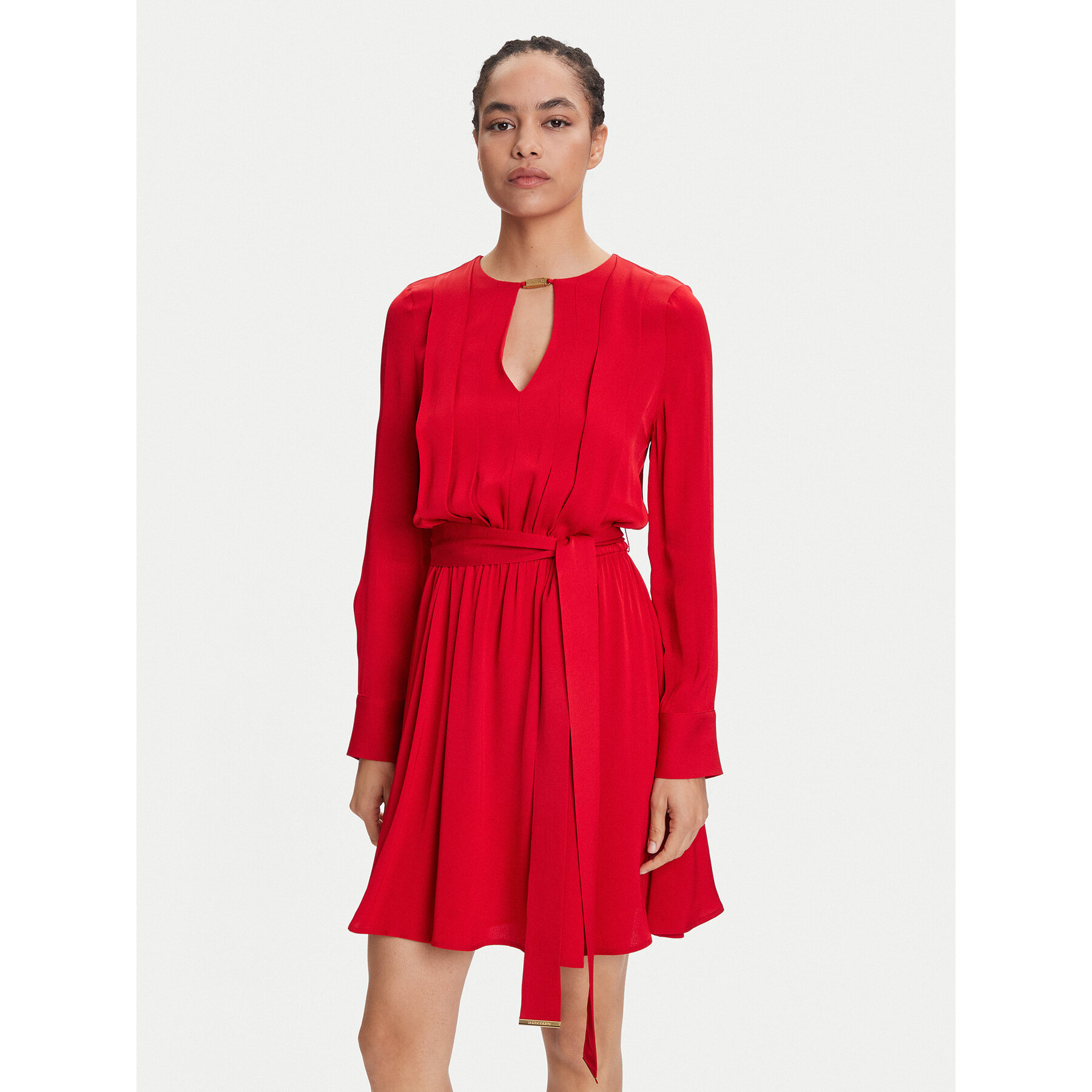 Marciano Guess Sukienka koktajlowa 5YGK33 7356A Czerwony Regular Fit