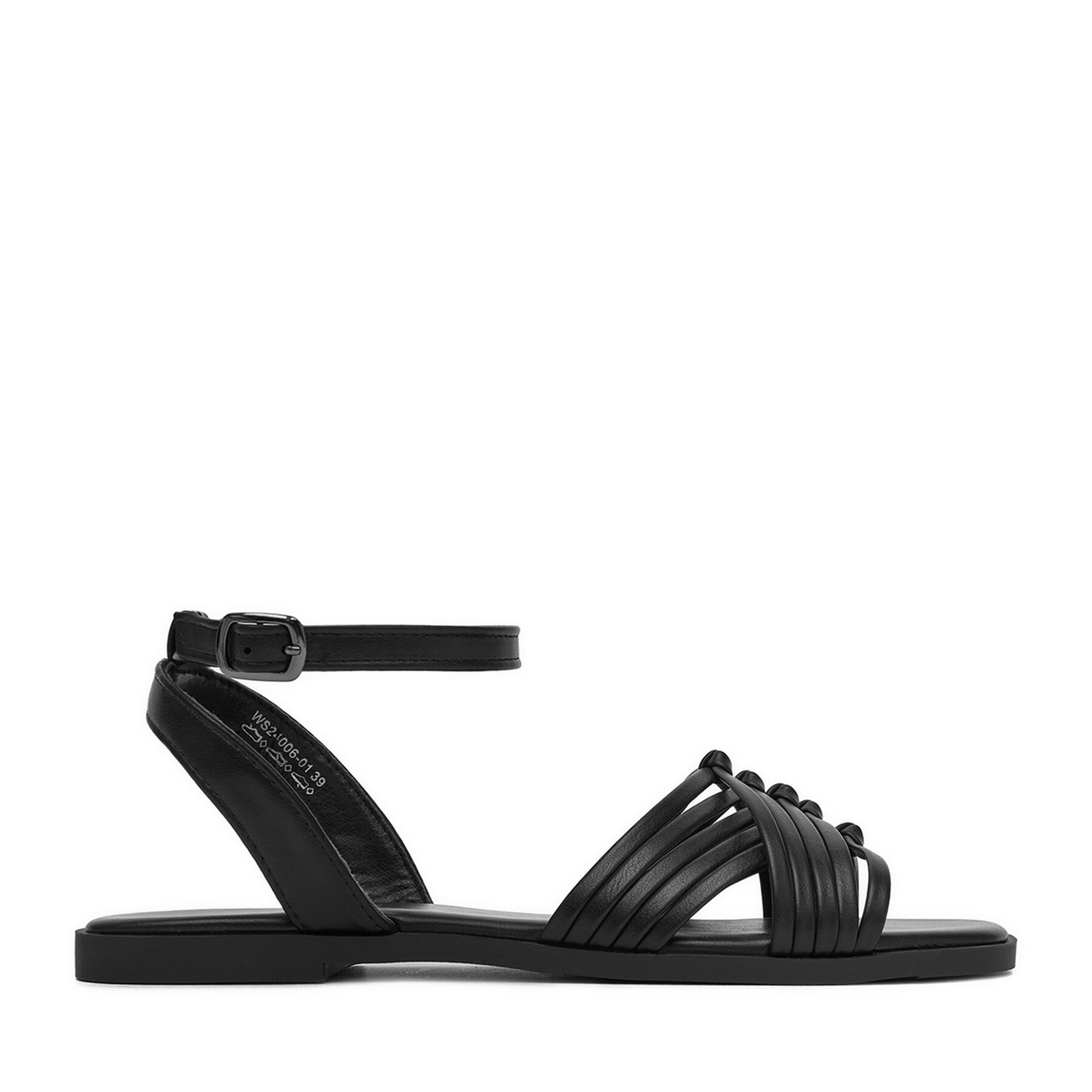 Clara Barson Sandały WS24006-01 Czarny