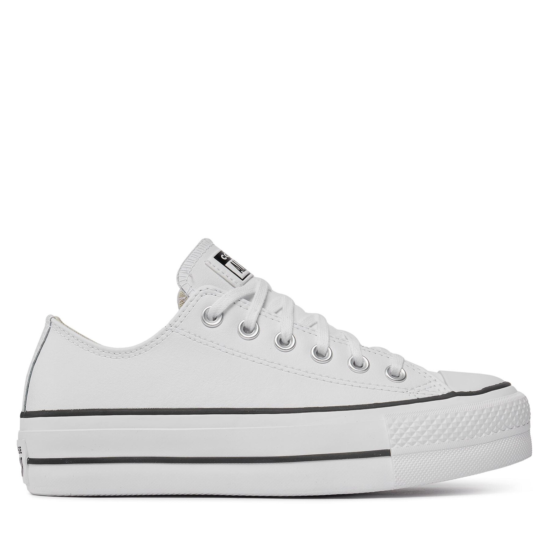 Converse Trampki Chuck Taylor All Star Lift Clean Ox 561680C Biały