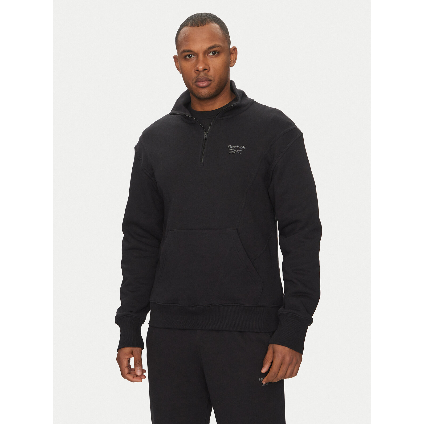 Reebok Bluza 100214081 Czarny Regular Fit