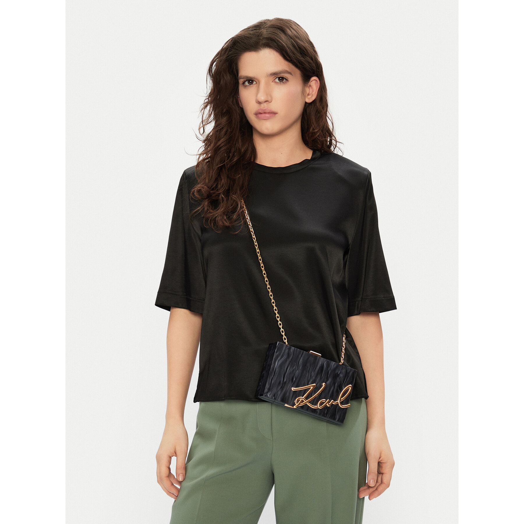KARL LAGERFELD Torebka A1W30124 Czarny