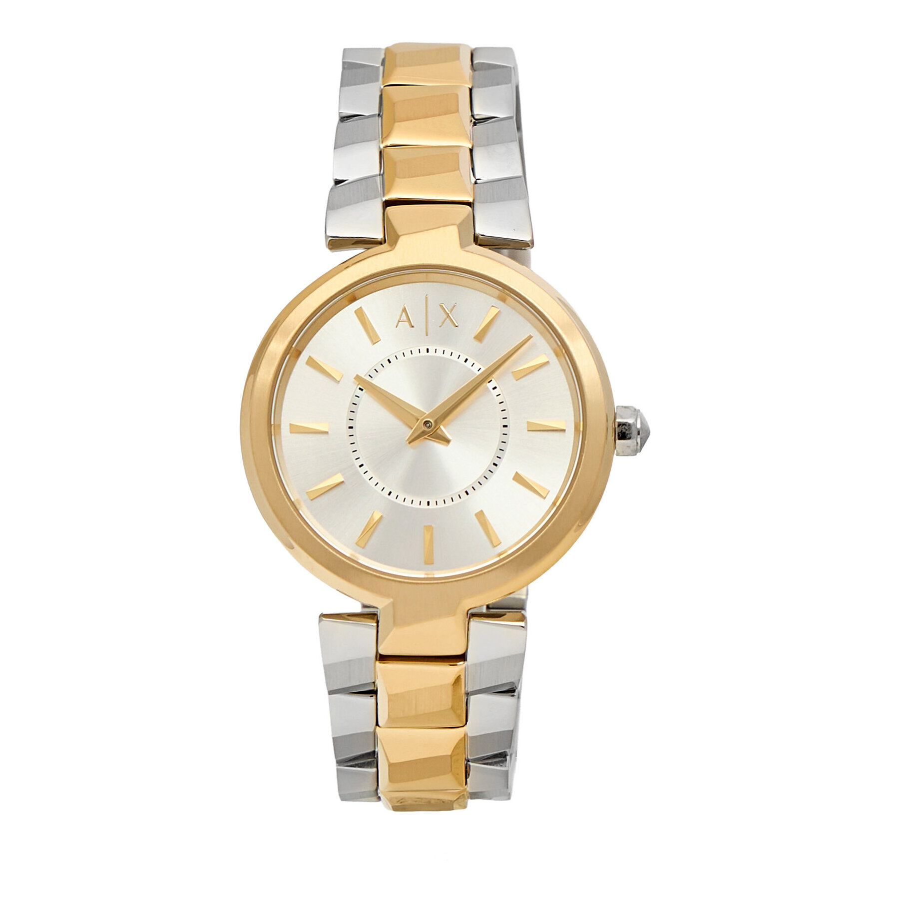 Armani Exchange Zegarek Audelle AX4406 Srebrny