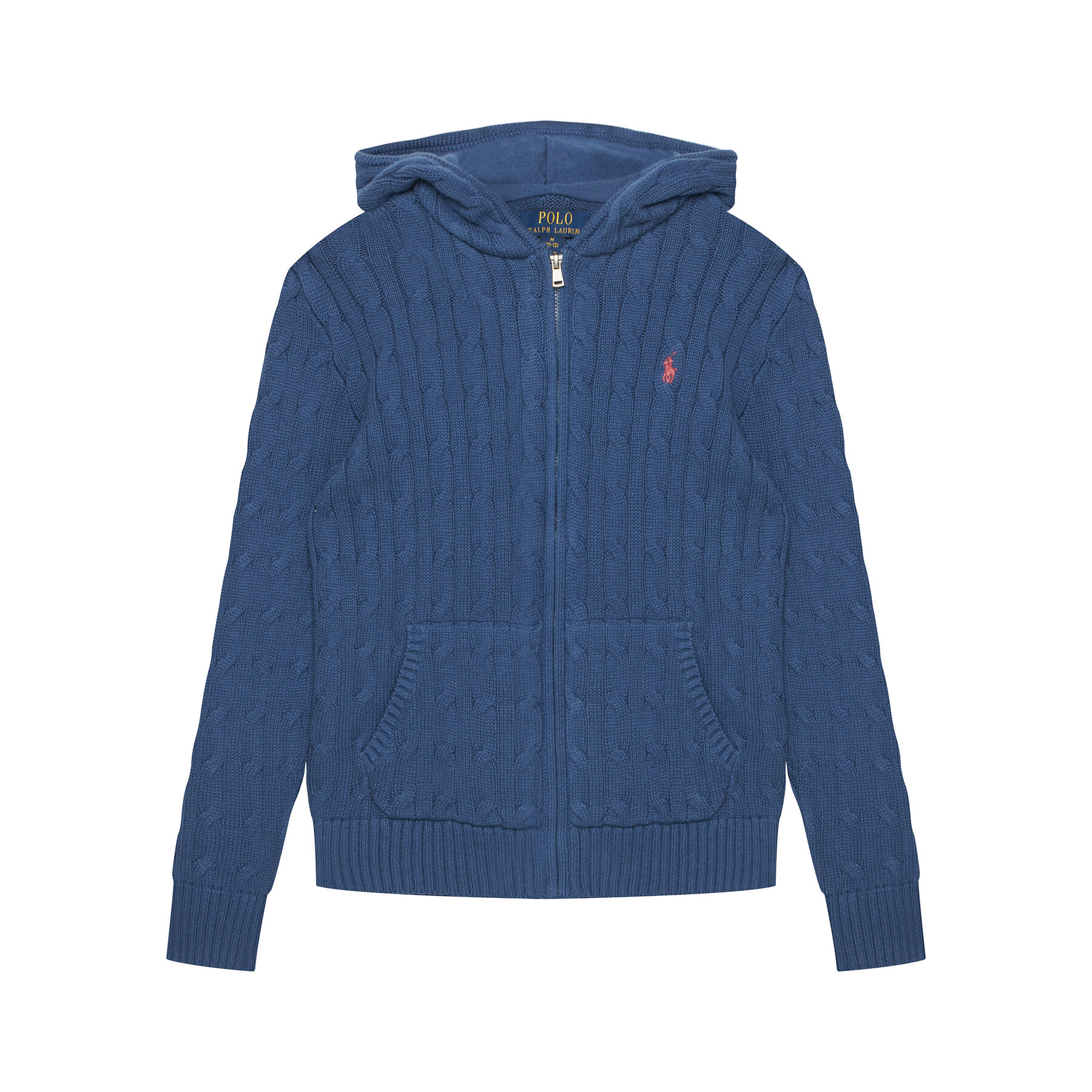 Polo Ralph Lauren Kardigan 323951123505 Granatowy Regular Fit