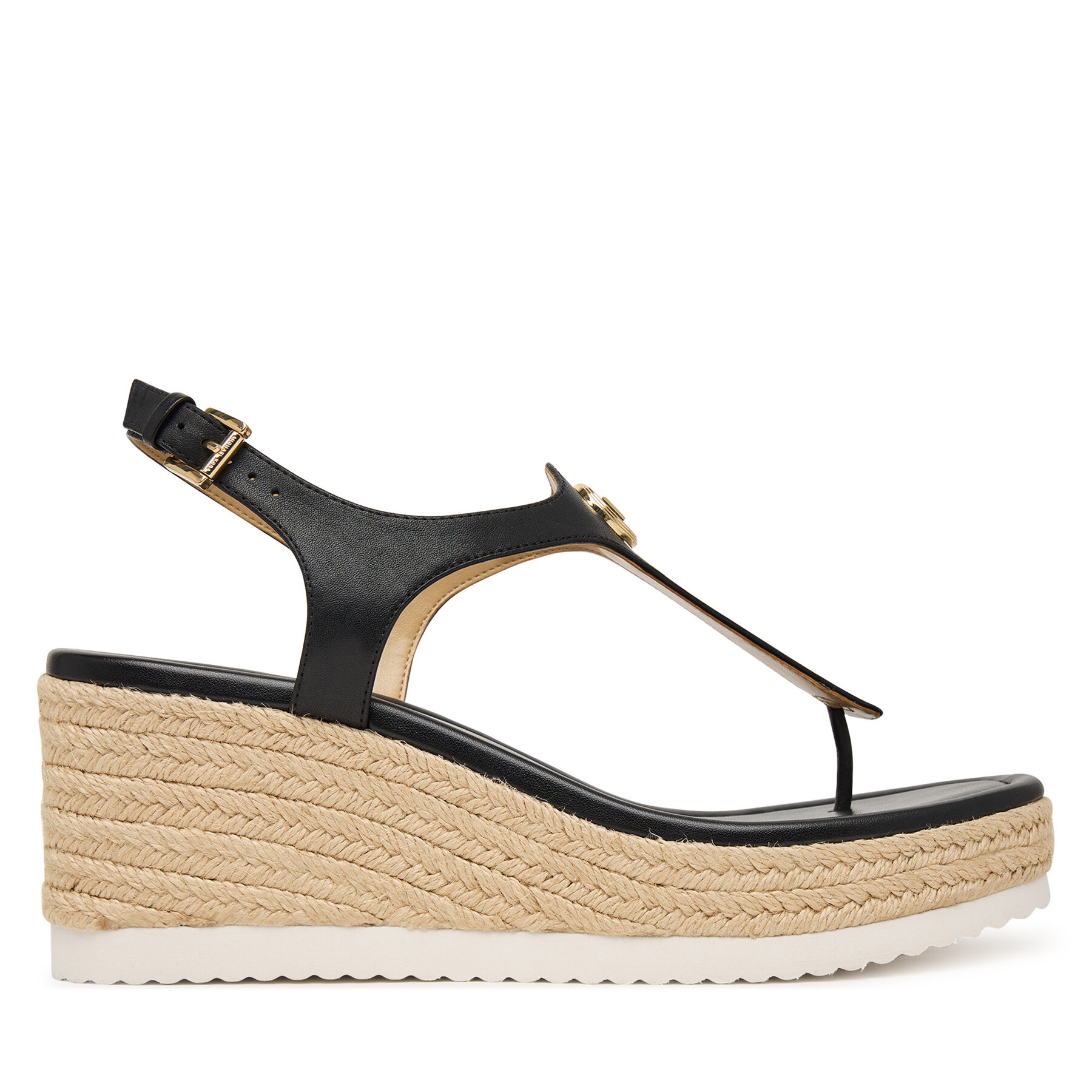 MICHAEL Michael Kors Espadryle Val Thong Wedge 40S6VAMS1L Czarny
