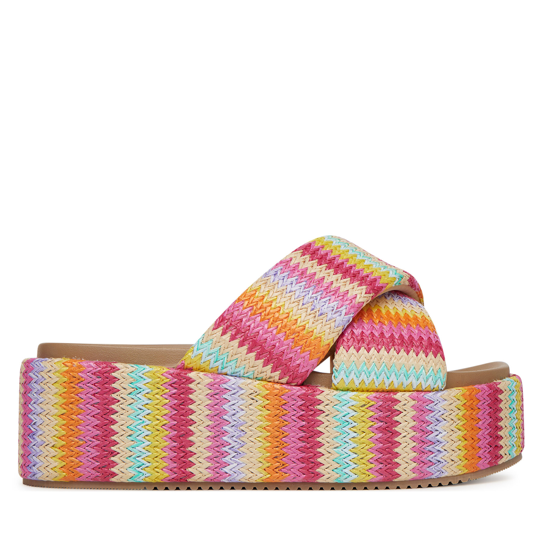 Roxy Klapki LT0613-63 Różowy