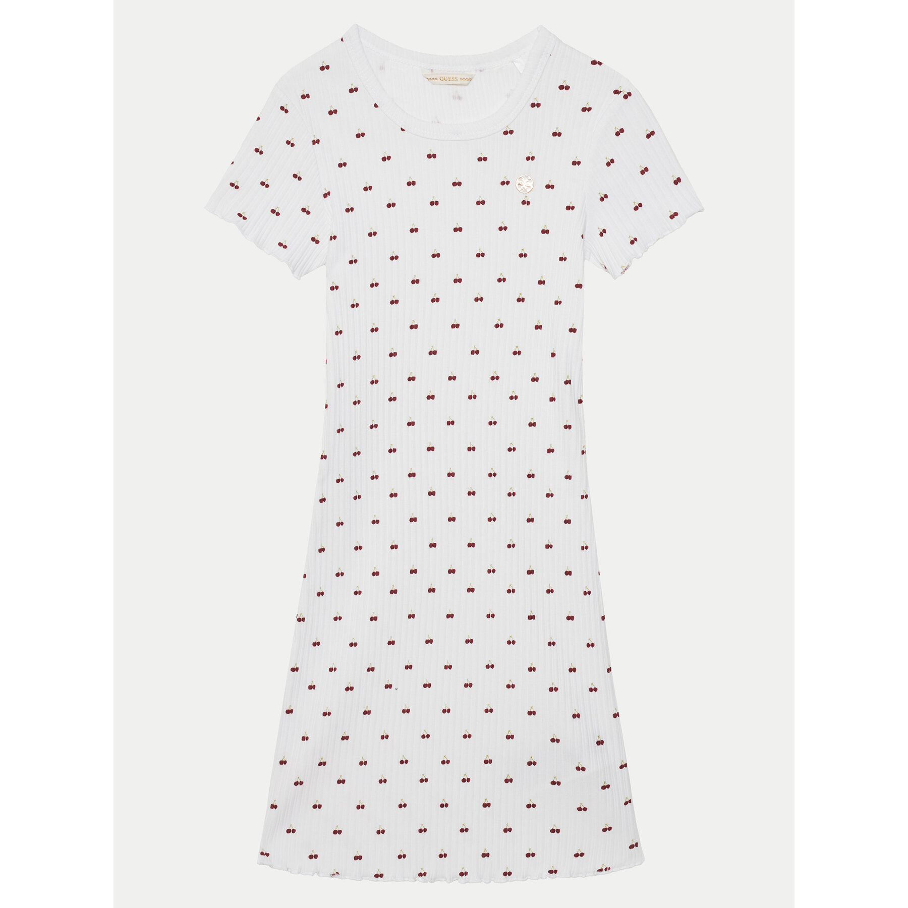 Guess Sukienka codzienna J5GK02KCSQ4 Czerwony Regular Fit