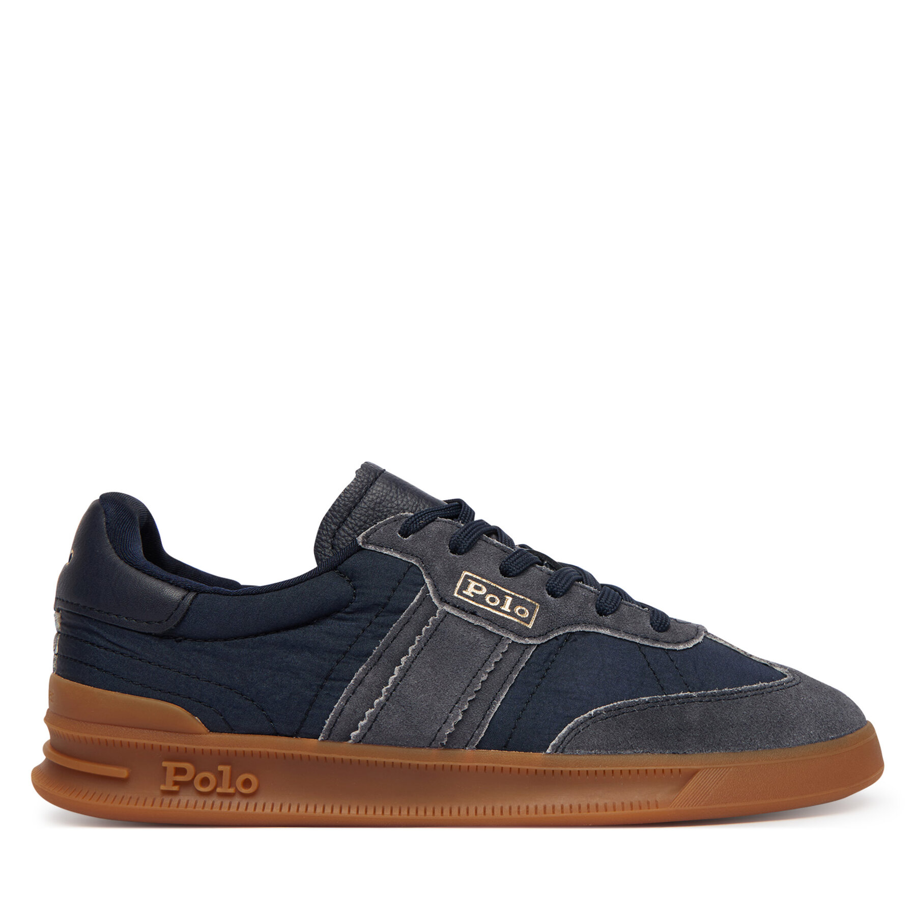 Polo Ralph Lauren Sneakersy 804P04919005 Granatowy
