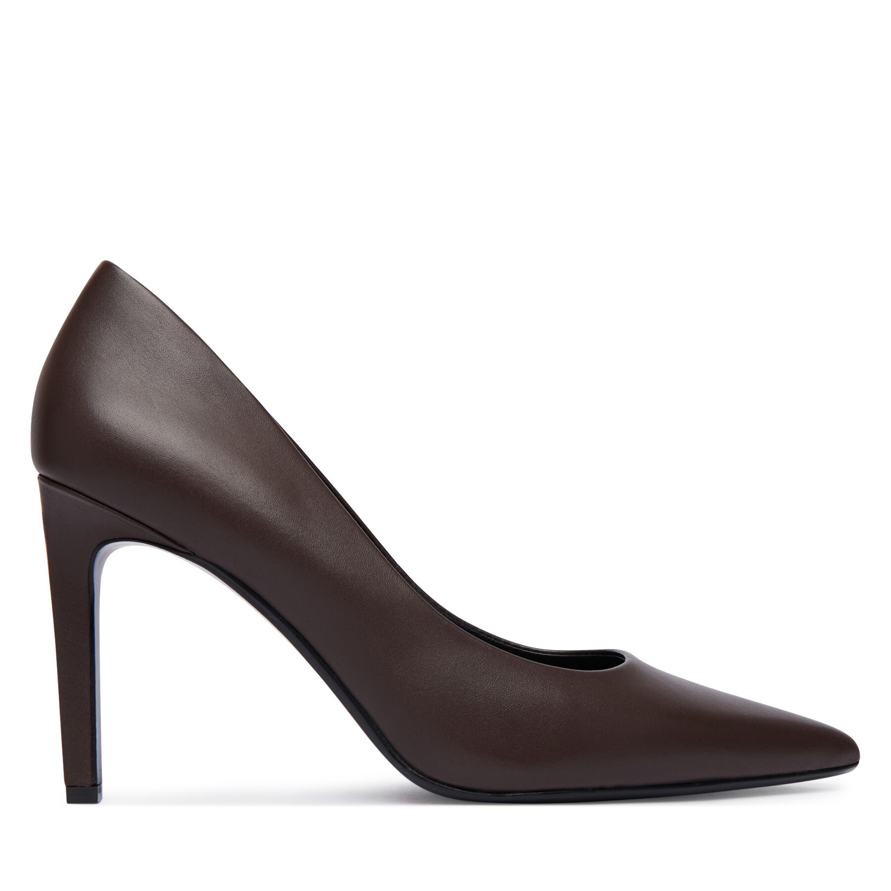 Calvin Klein Szpilki Ess Stiletto 90 HW0HW02608 Brązowy