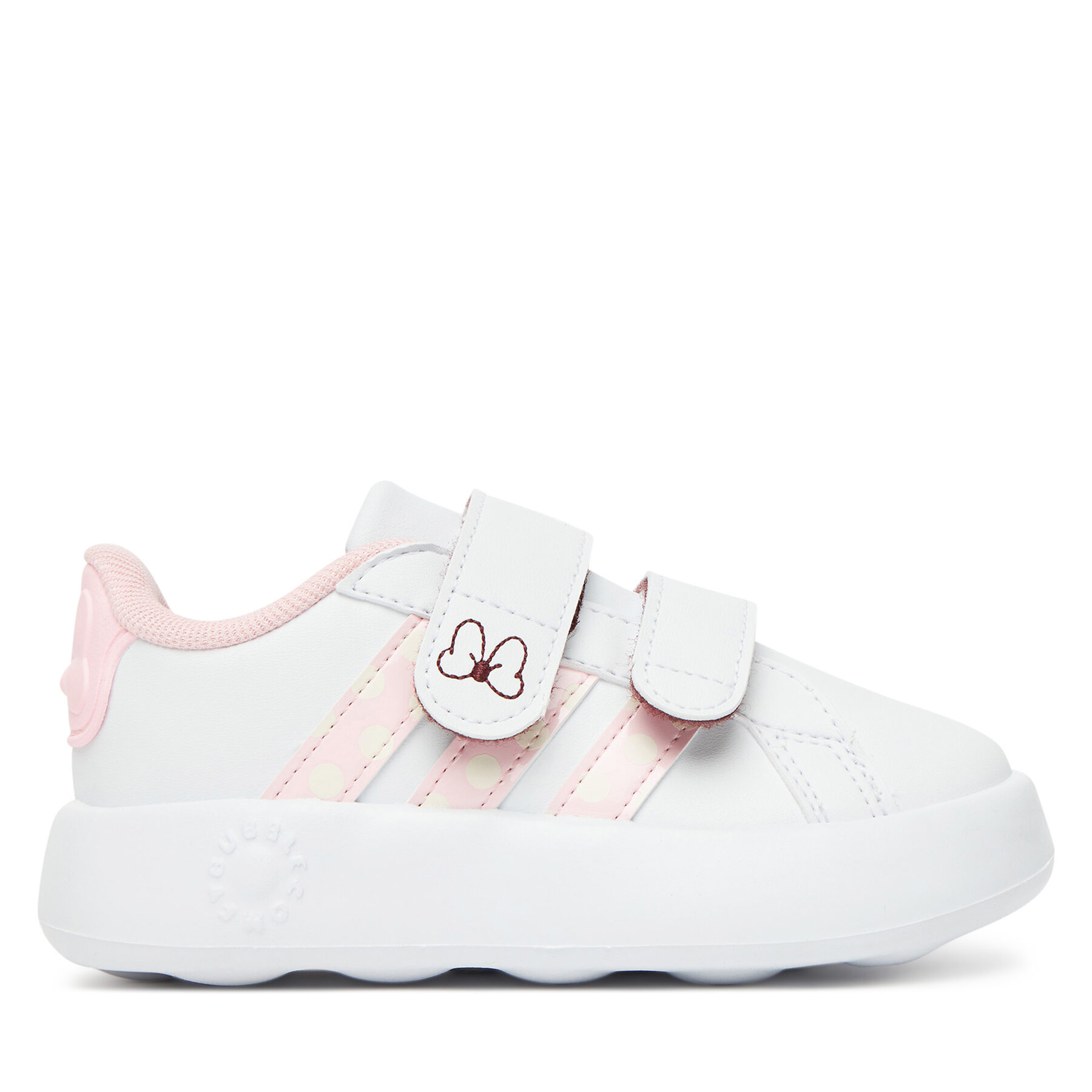 adidas Sneakersy Grand Court Minnie Cf I JR8130 Biały