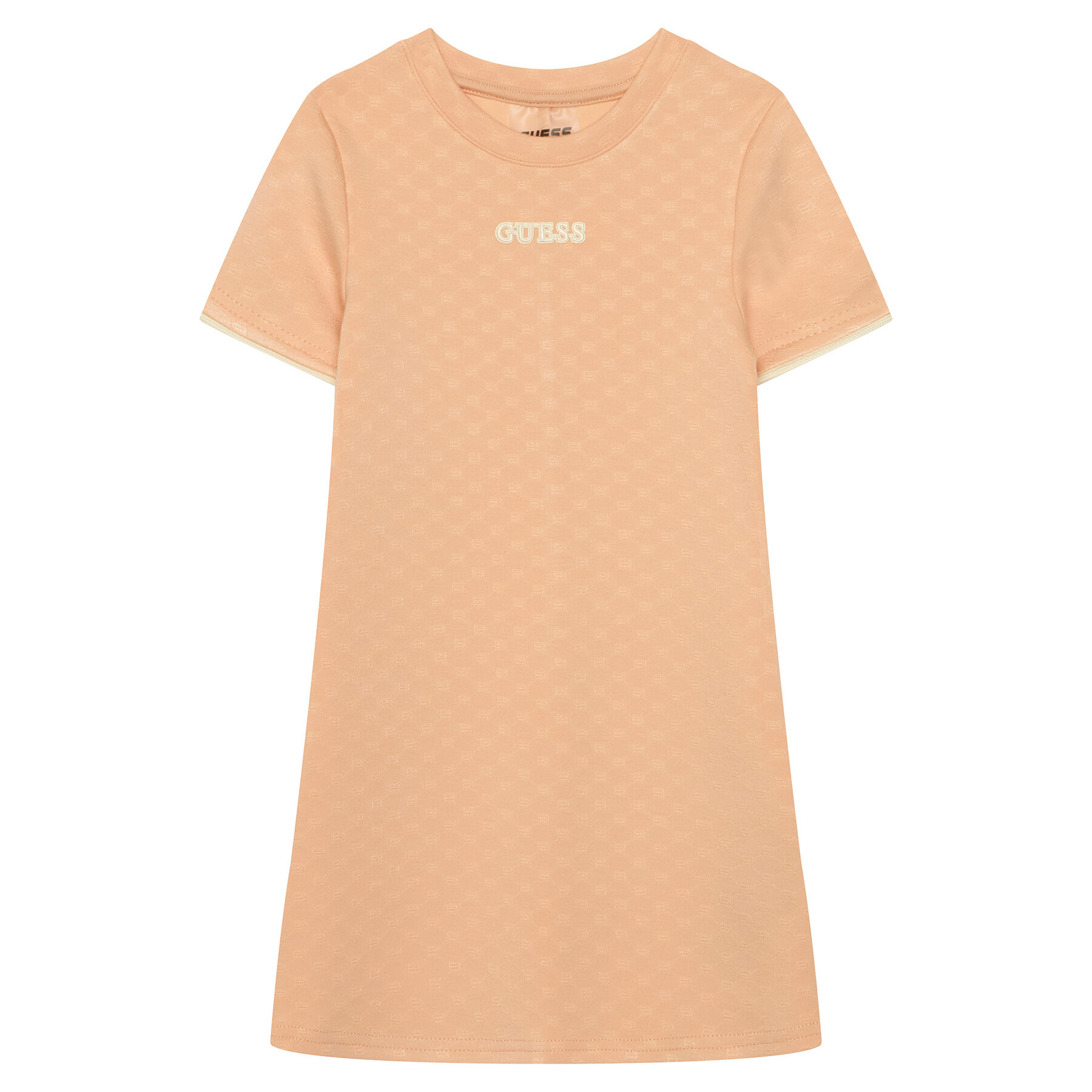 Guess Sukienka codzienna J6GK27 KF972 Pomarańczowy jasny Regular Fit