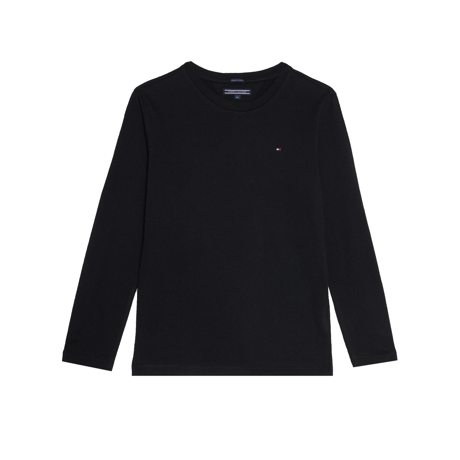 Tommy Hilfiger Bluzka KB0KB04141 Czarny Long Sleeve