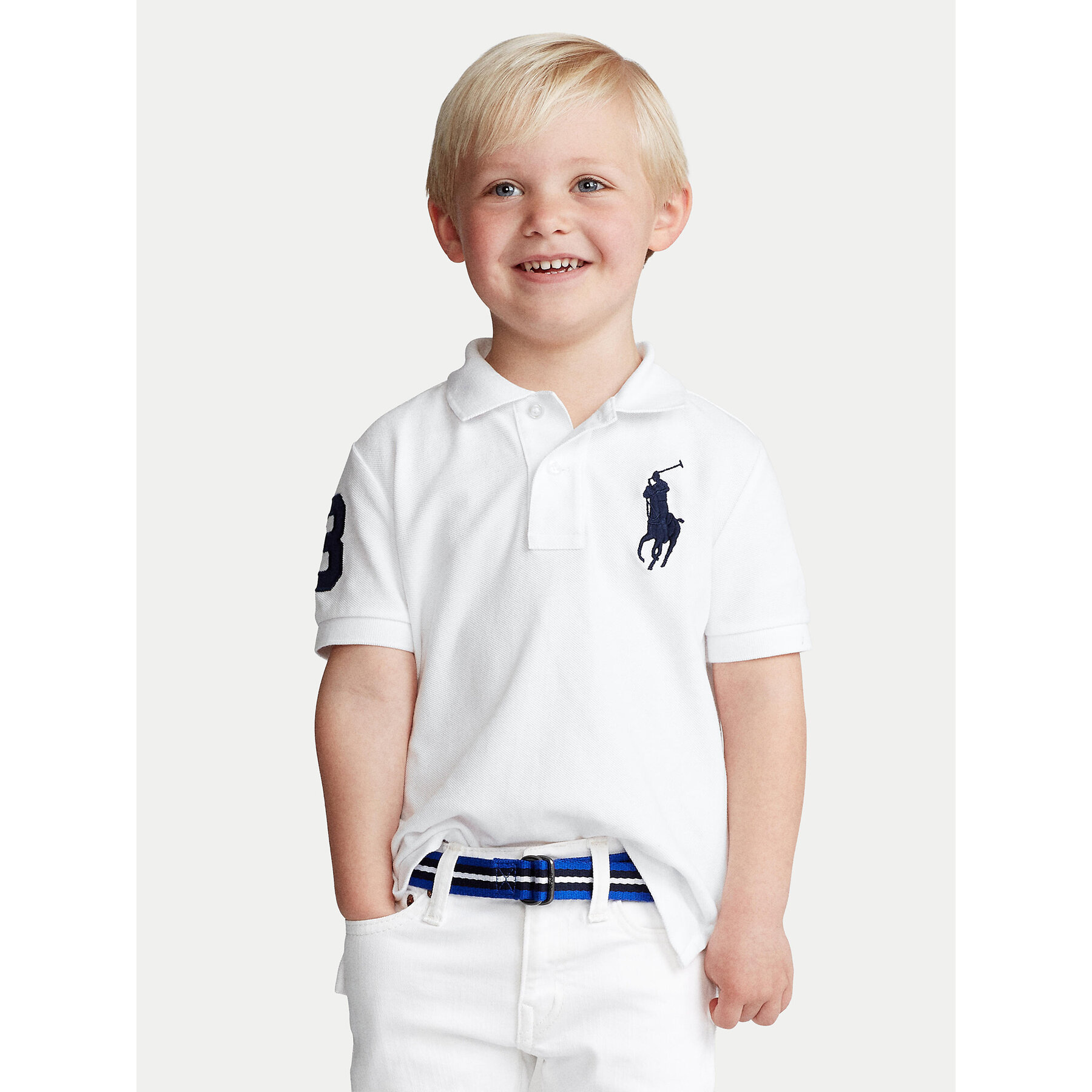 Polo Ralph Lauren Polo 322670257006 Biały Regular Fit