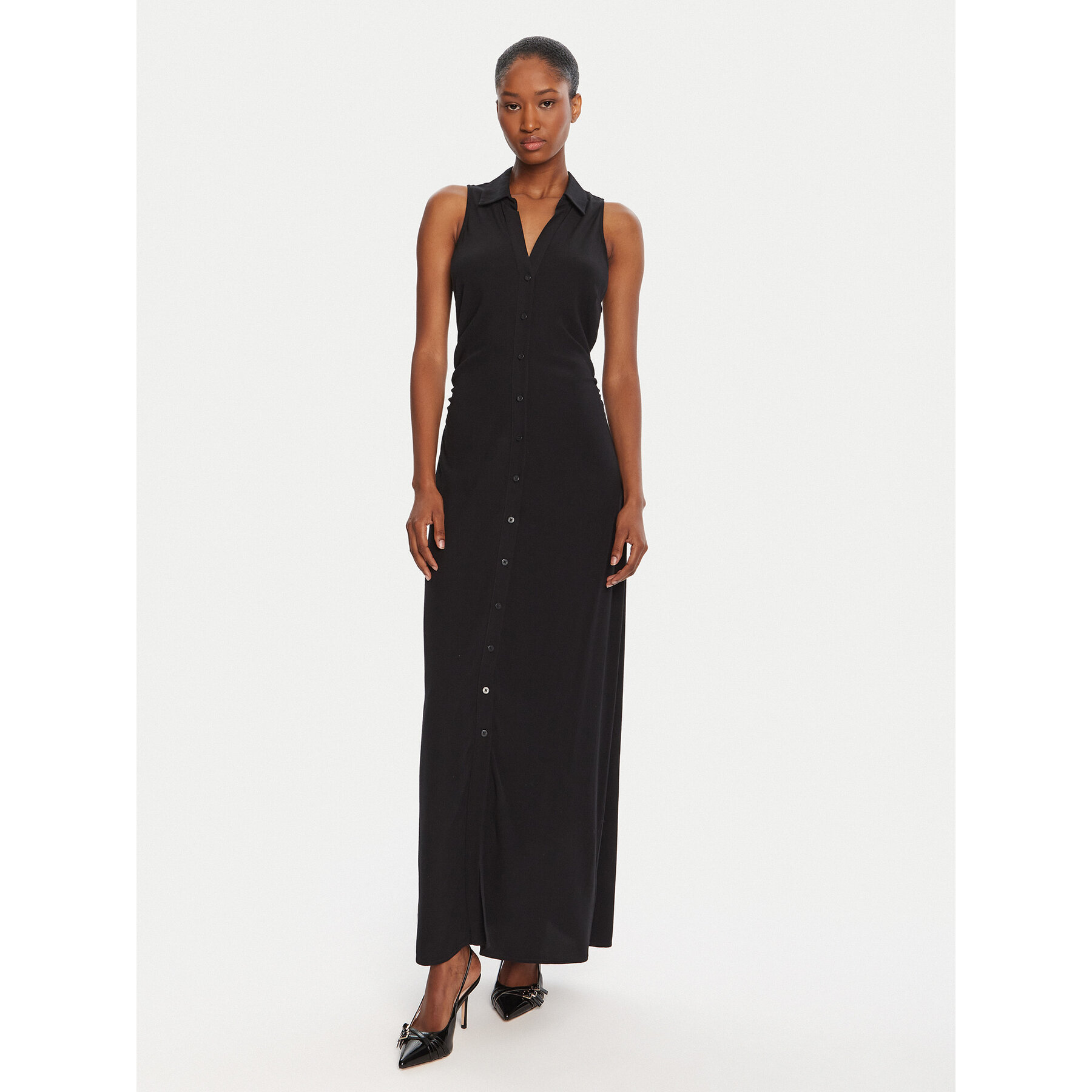 Guess Sukienka 176871 Czarny Classic Fit