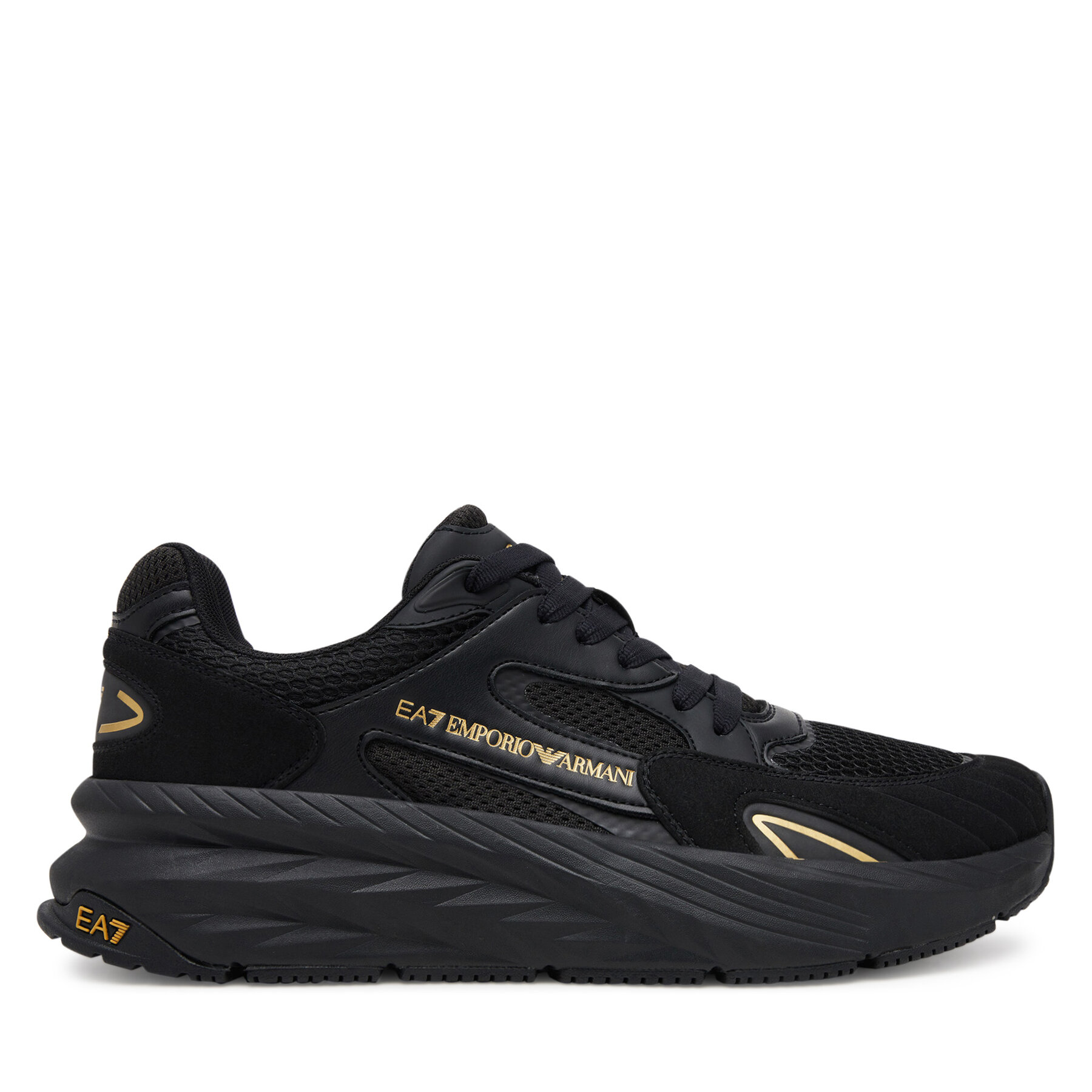 EA7 Emporio Armani Sneakersy X8X178 XK382 M701 Czarny