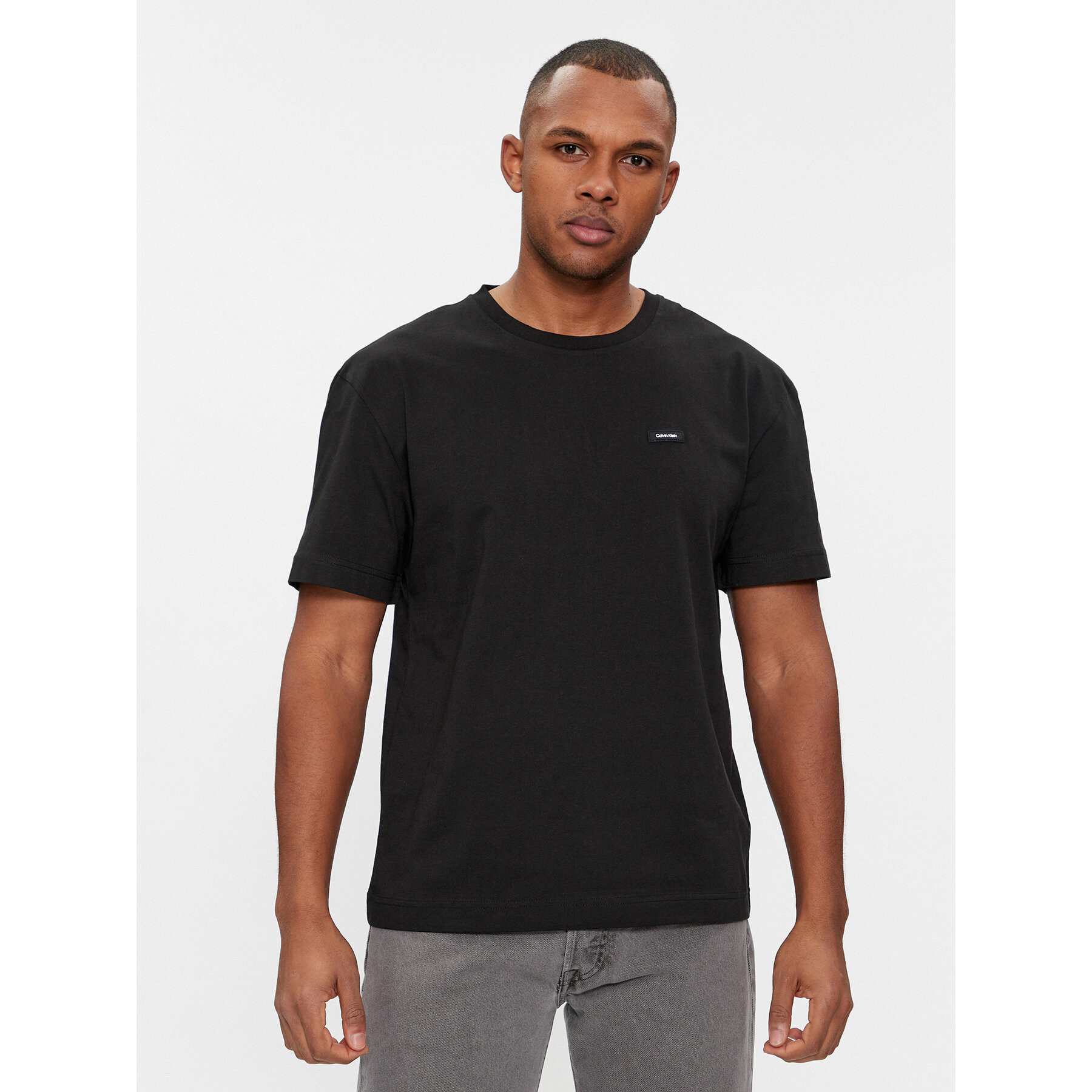 Calvin Klein T-Shirt K10K112749 Czarny Comfort Fit