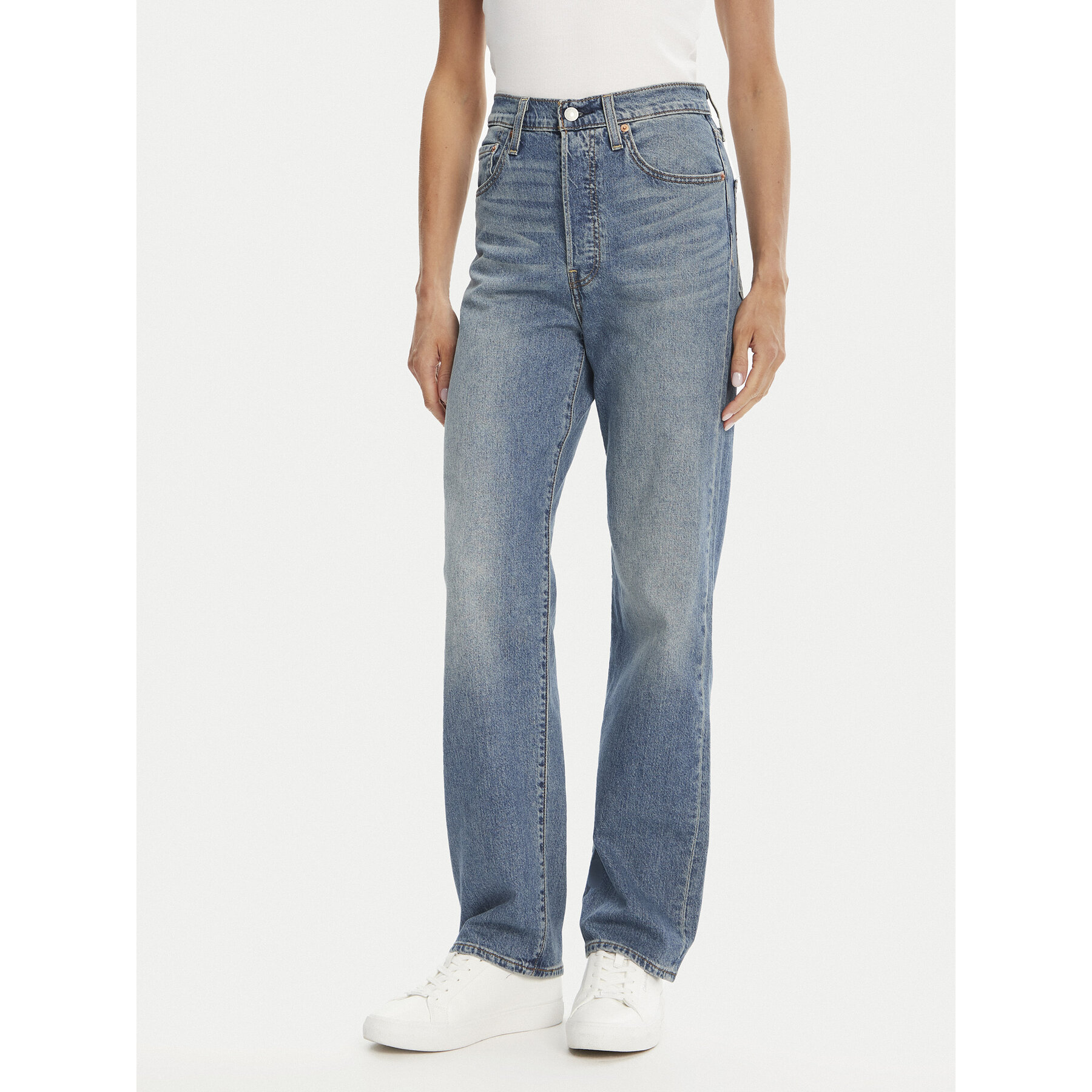 Levi's® Jeansy Ribcage 72693-0230 Niebieski Straight Fit