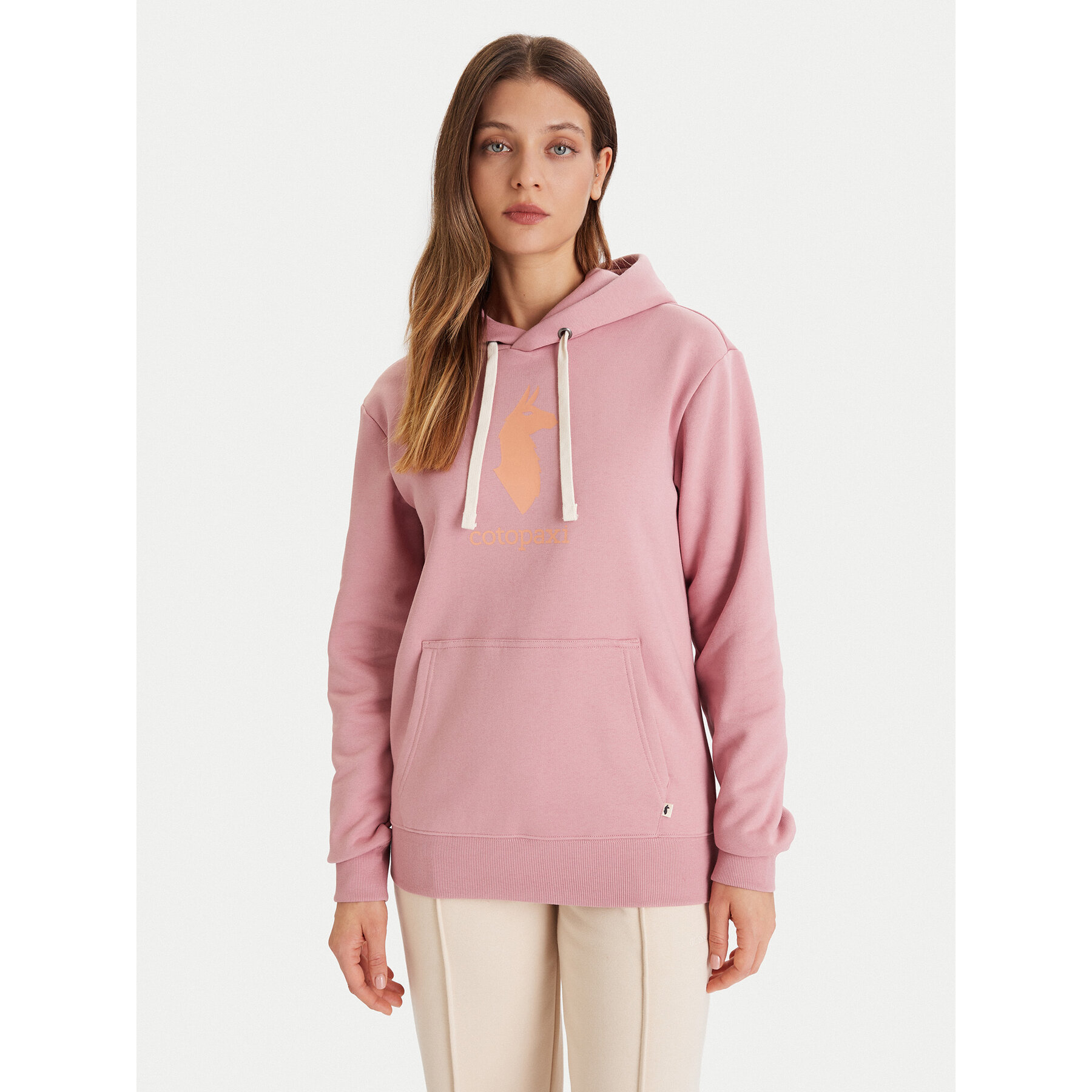 Cotopaxi Bluza Llama Pullover Hoodie F24474W1302 Różowy Regular Fit