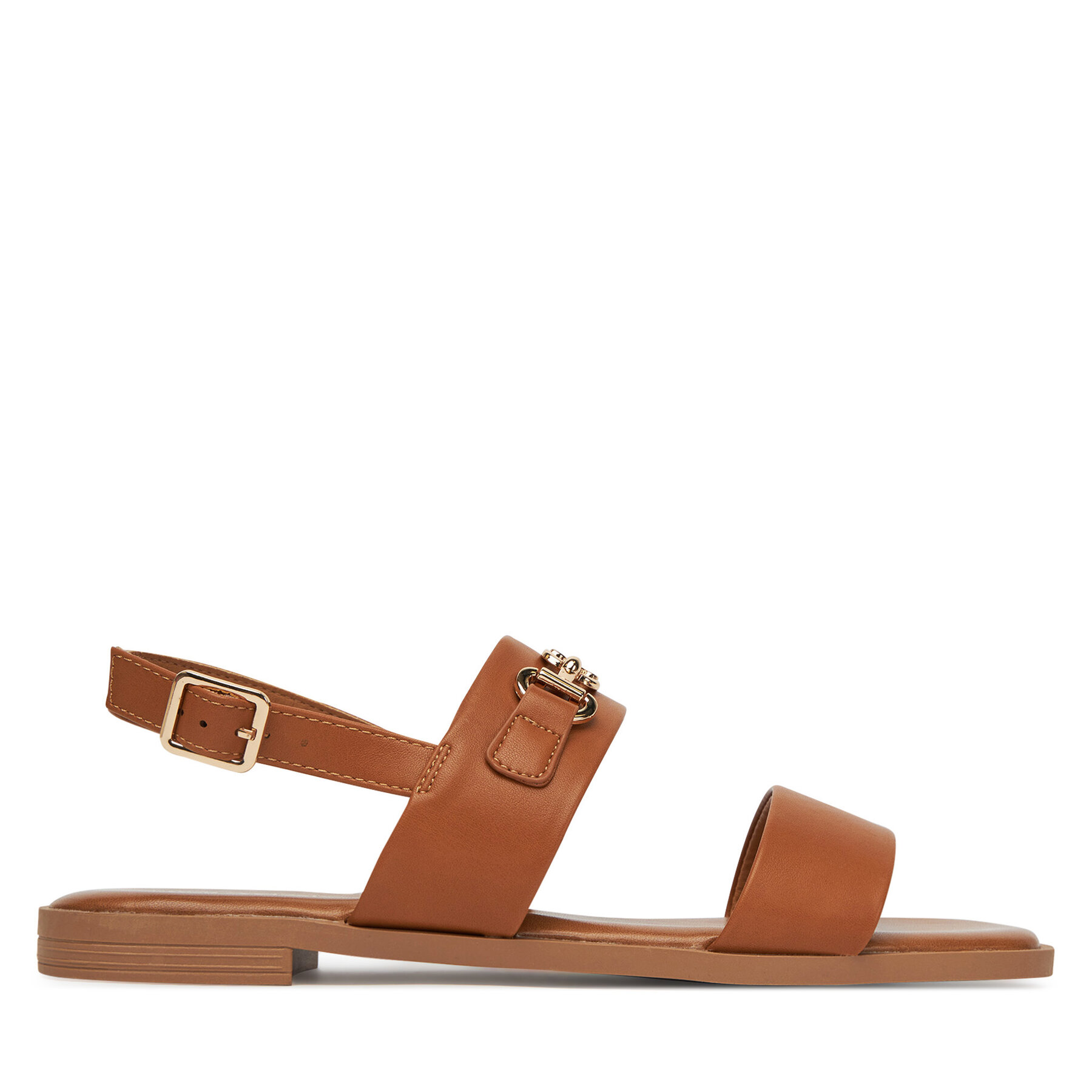Nine West Sandały 678322-CCC Brązowy
