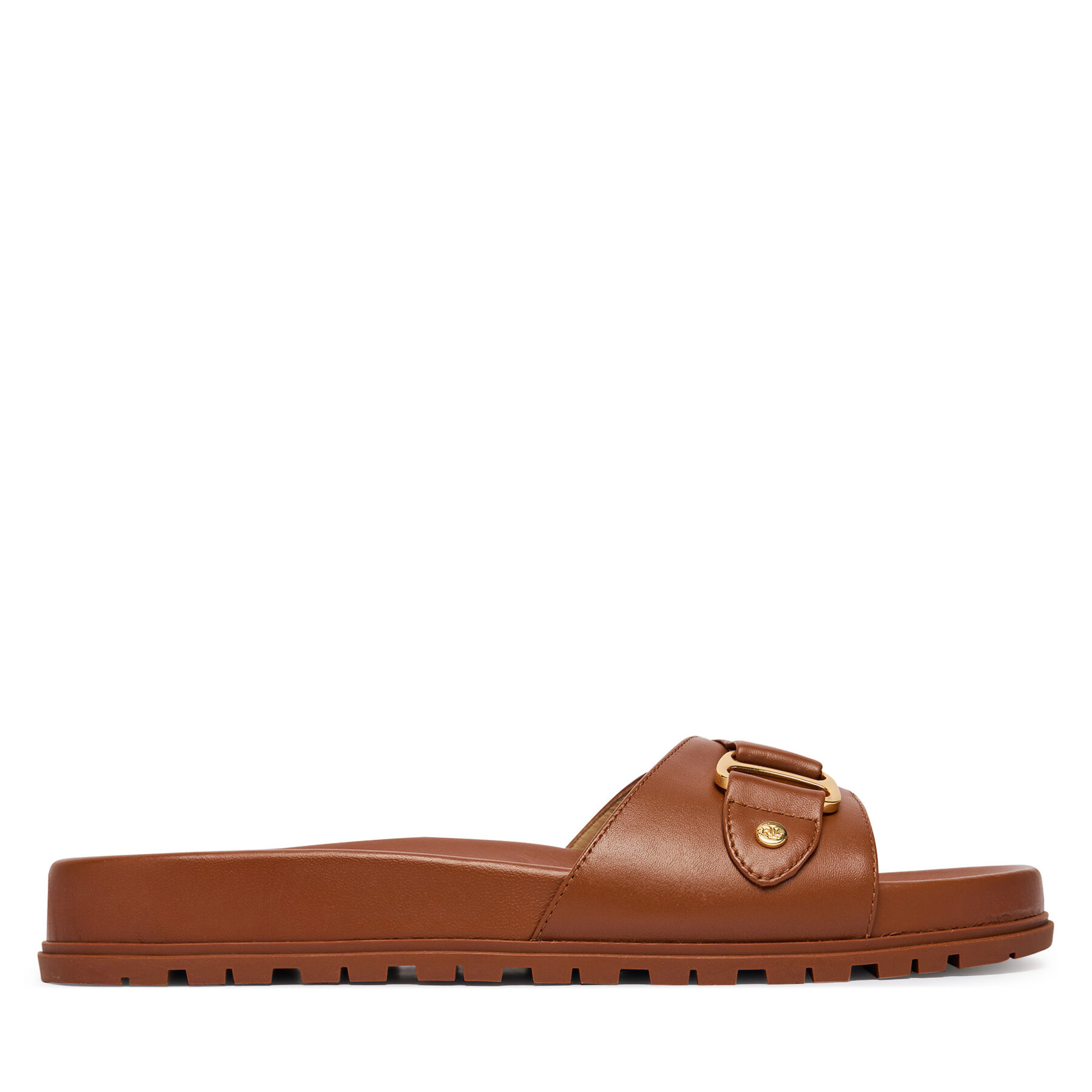 LAUREN RALPH LAUREN Klapki 802982883001 Brązowy
