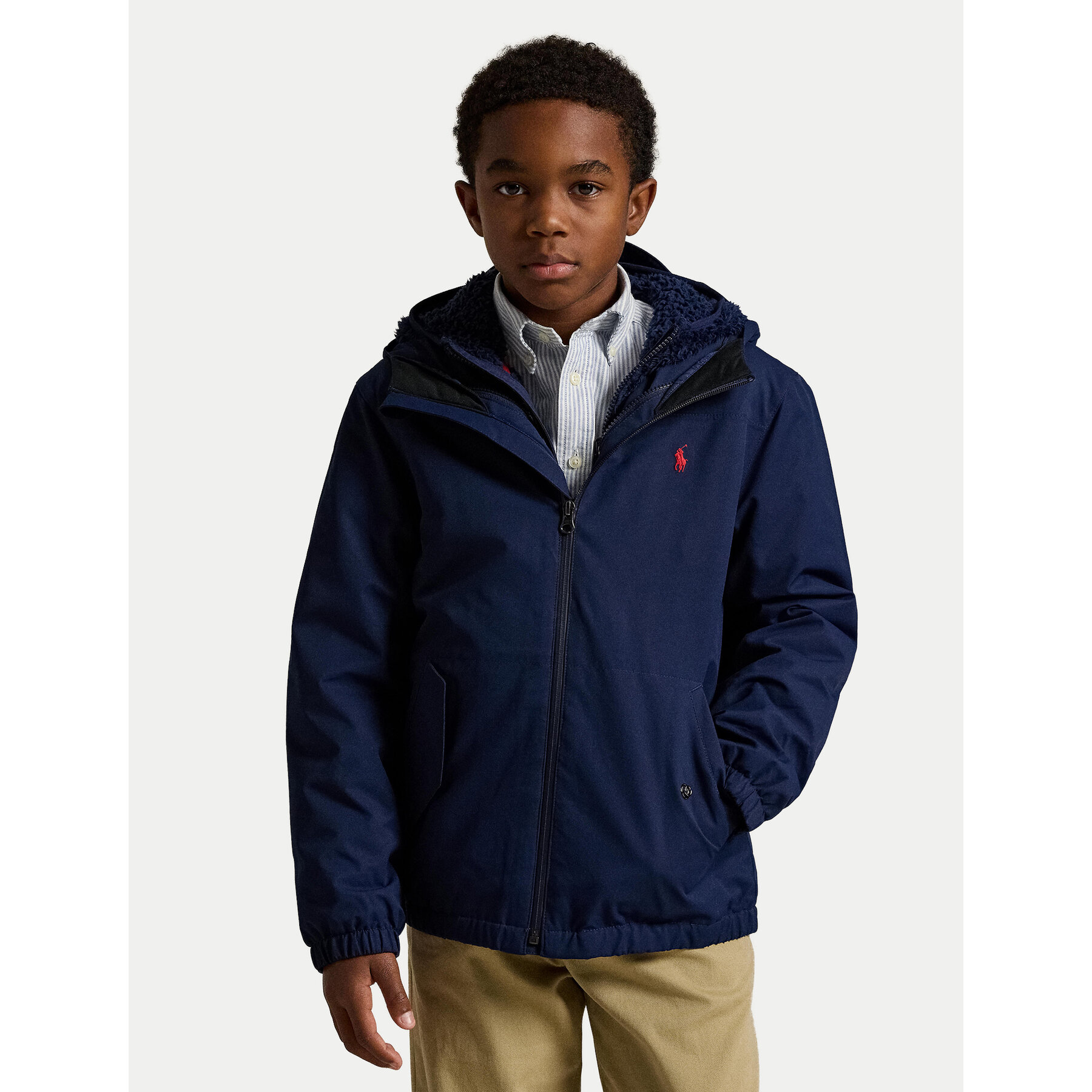 Polo Ralph Lauren Kurtka przejściowa 323875510001 Granatowy Regular Fit
