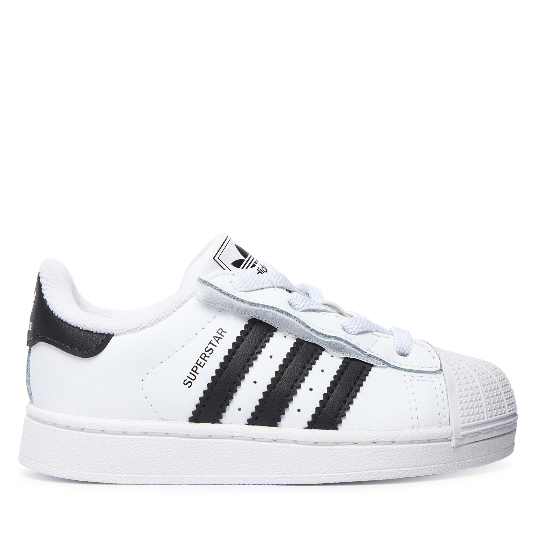 adidas Sneakersy Superstar II Elastic Lace JH9984 Biały