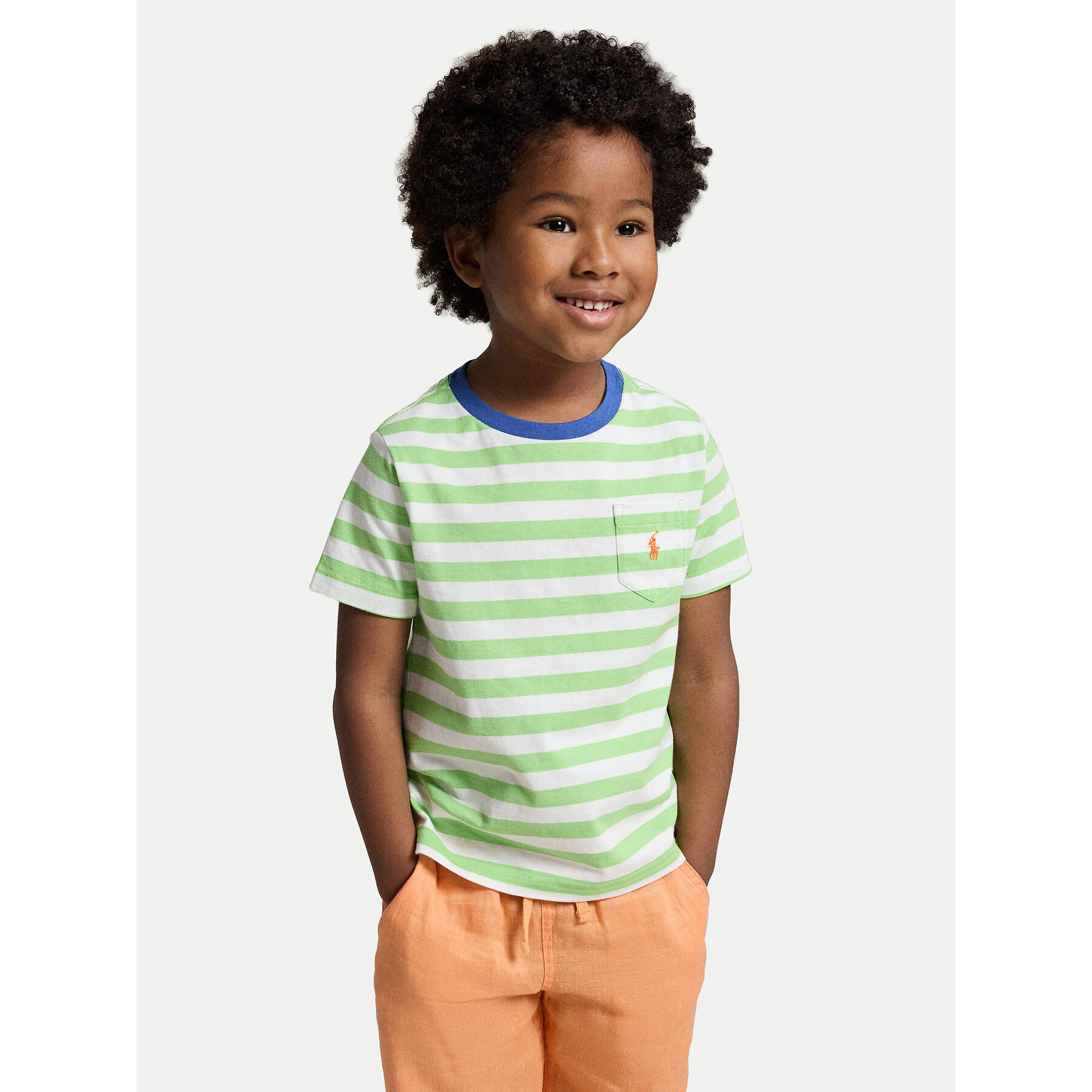 Polo Ralph Lauren T-Shirt 322B13586002 Zielony Regular Fit