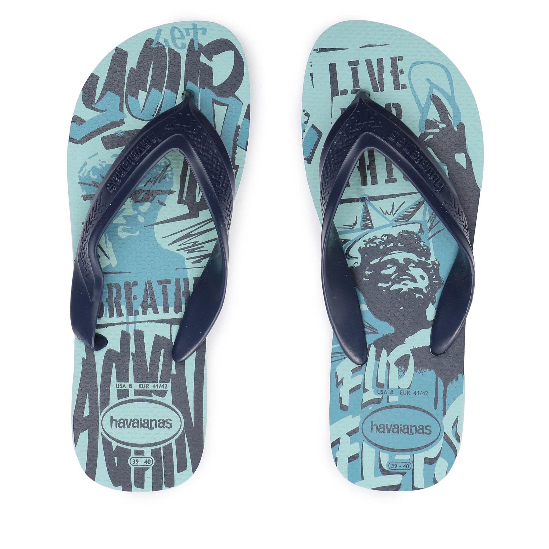Havaianas Japonki 41402842404 Niebieski