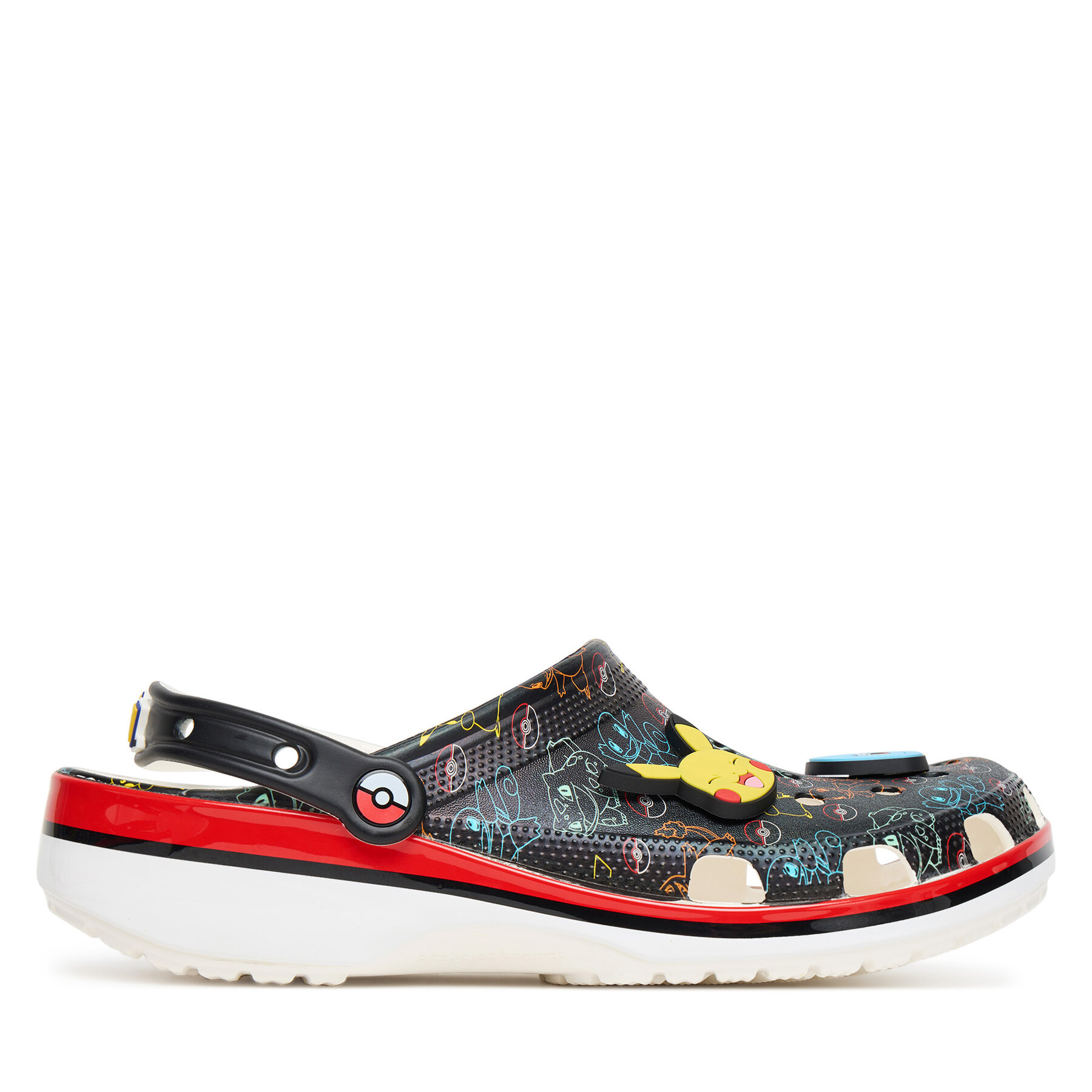 Crocs Klapki Pokémon Classic Clog 211343 Czarny