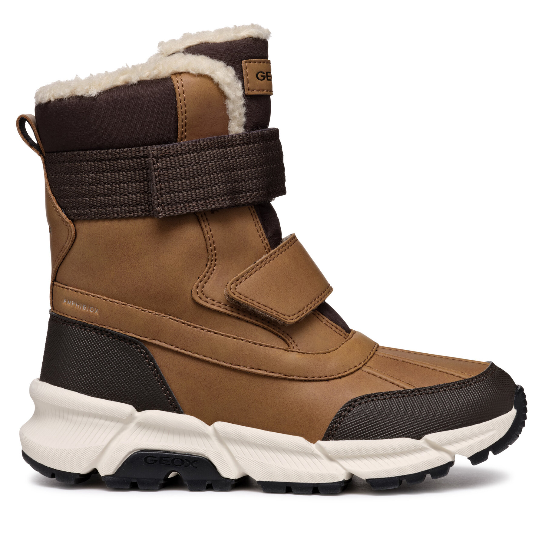 Geox Śniegowce J Flexyper Plus Boy J46LCF 0MEFU C6780 M Brązowy