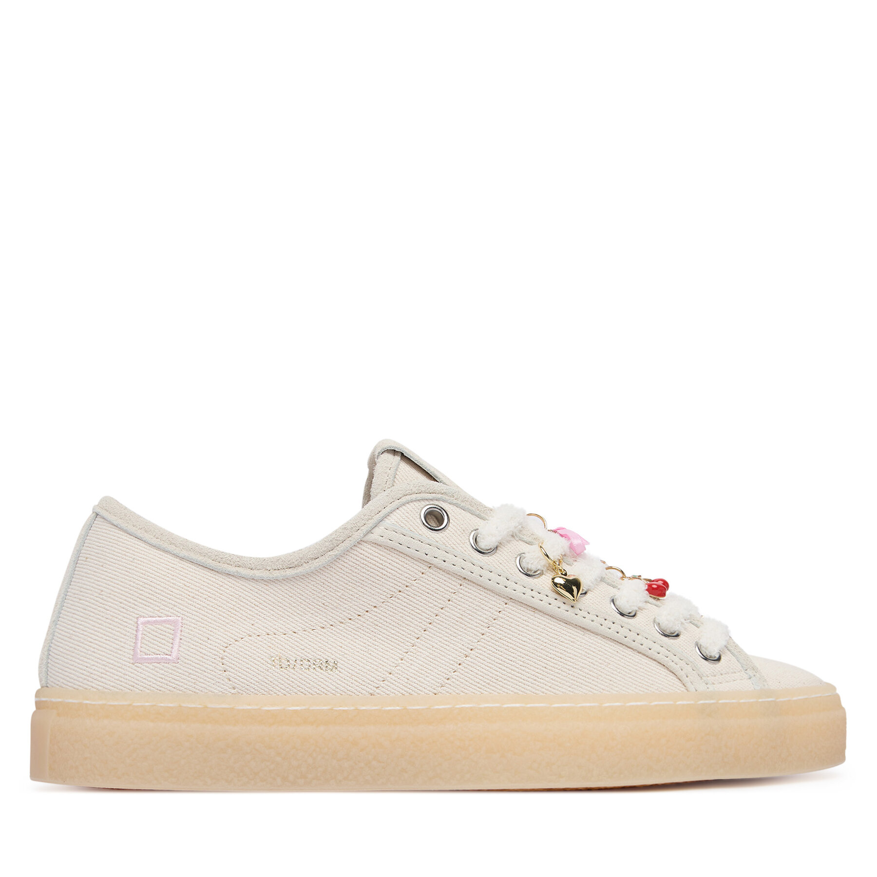 D.A.T.E. Sneakersy Tender Dream W441-TE-DM IV Beżowy jasny