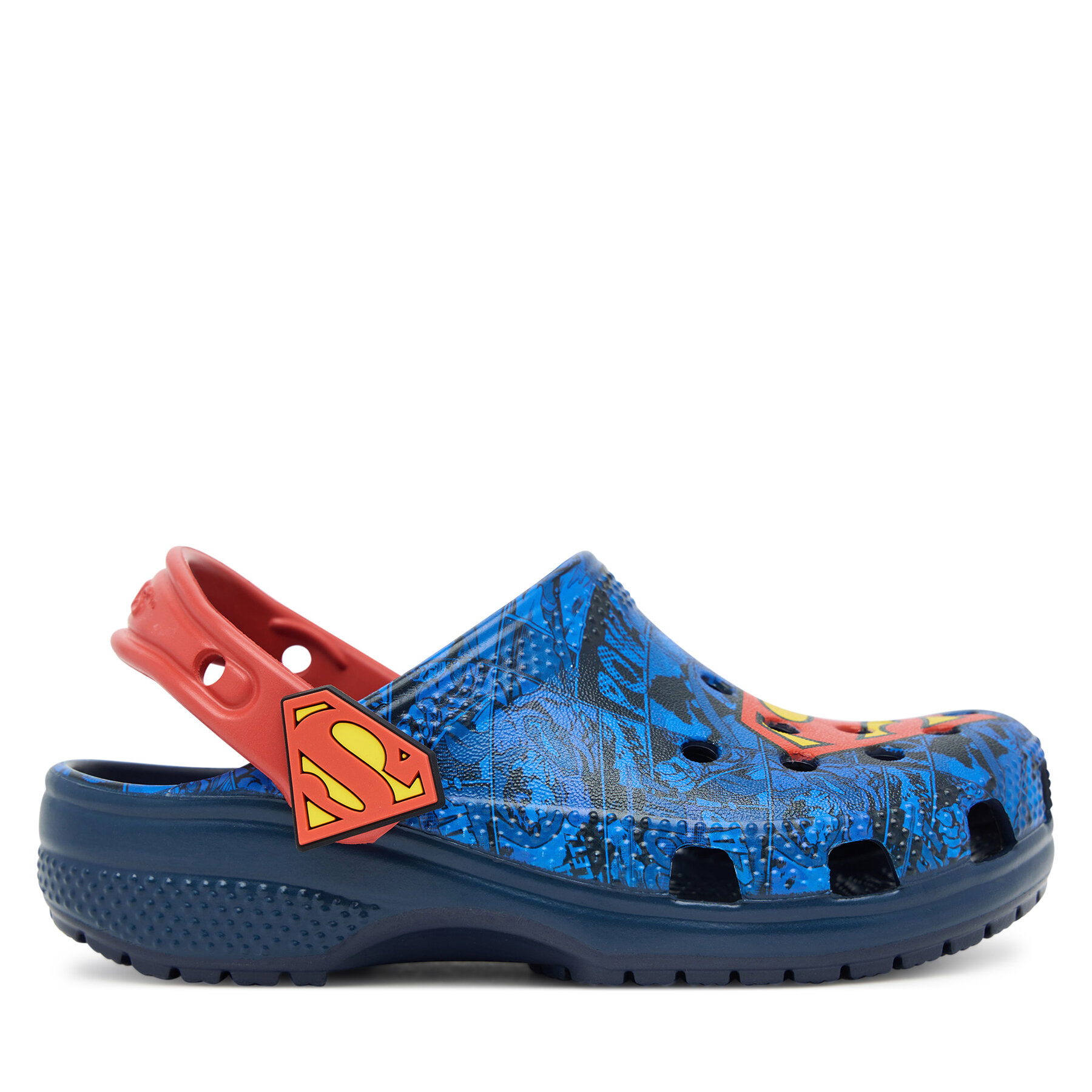 Crocs Klapki Superman Classic Clog 211132 Niebieski