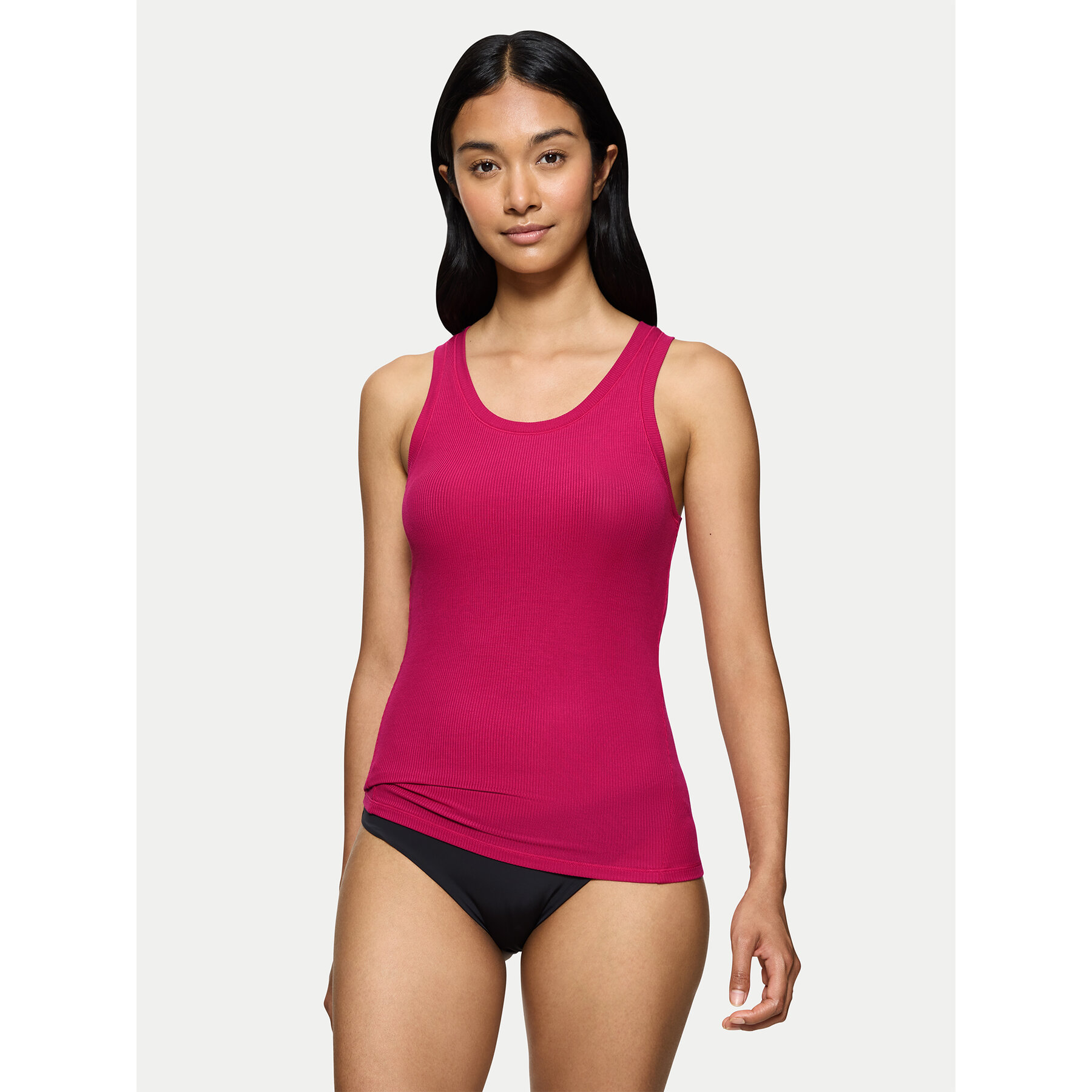 Triumph Top Beauty Layers 10221176 Różowy Slim Fit