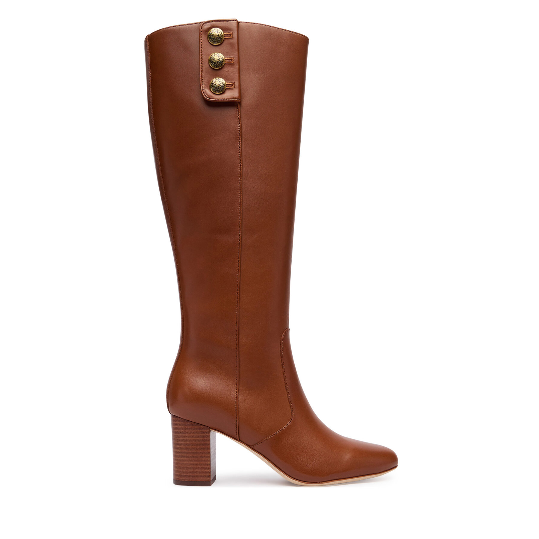 LAUREN RALPH LAUREN Kozaki Kenndi 802977889001 Brązowy