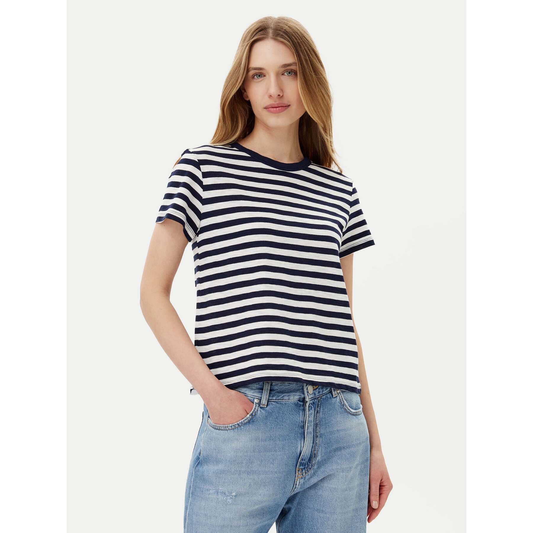 Gap T-Shirt 723661-00 Granatowy Regular Fit