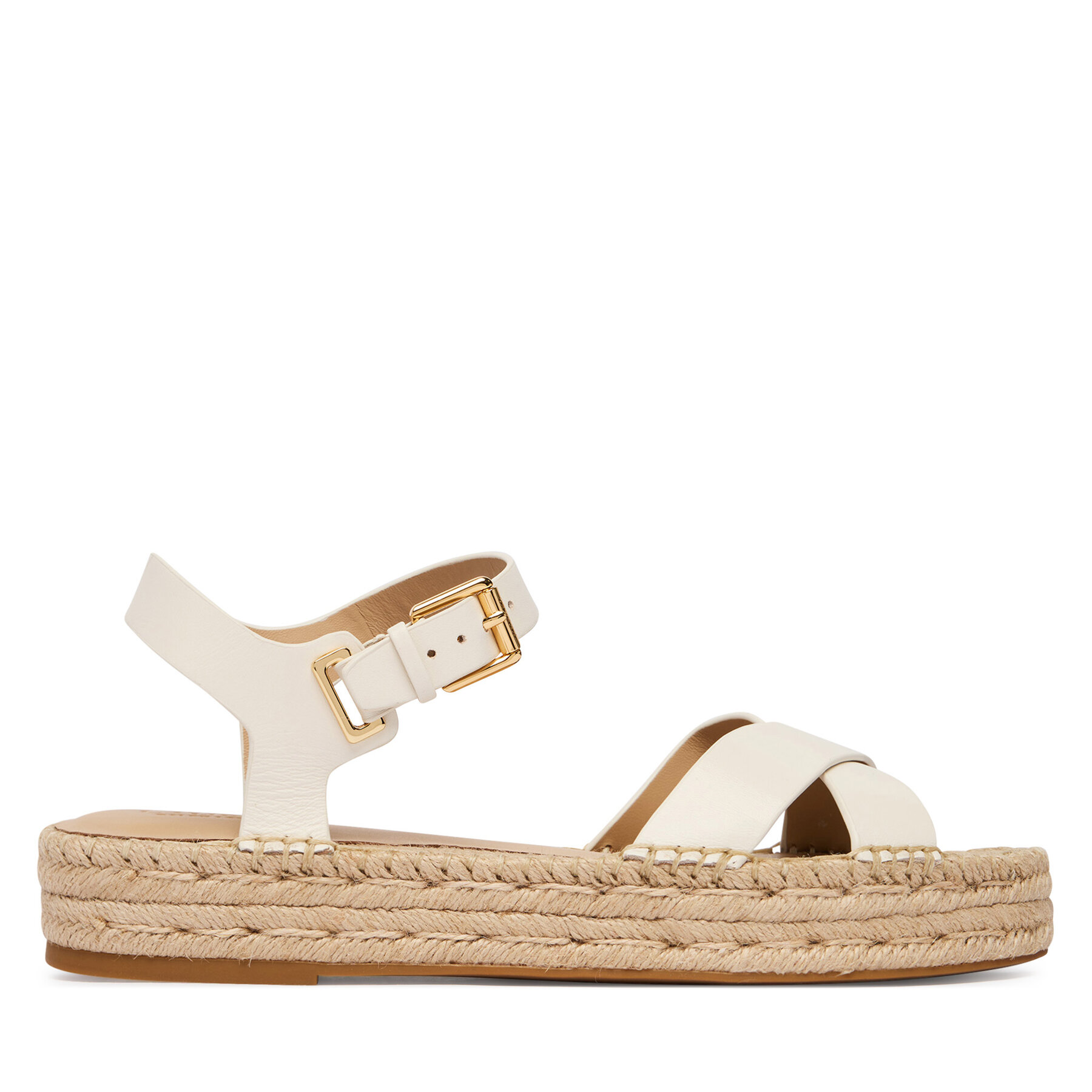 LAUREN RALPH LAUREN Espadryle 802P06400002 Biały