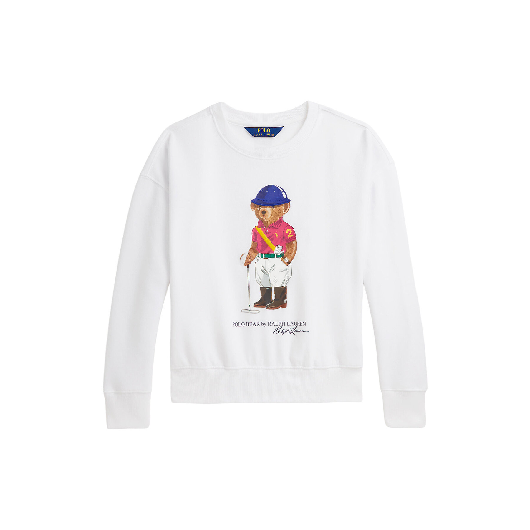 Polo Ralph Lauren Bluza 313A96116003 Biały Relaxed Fit