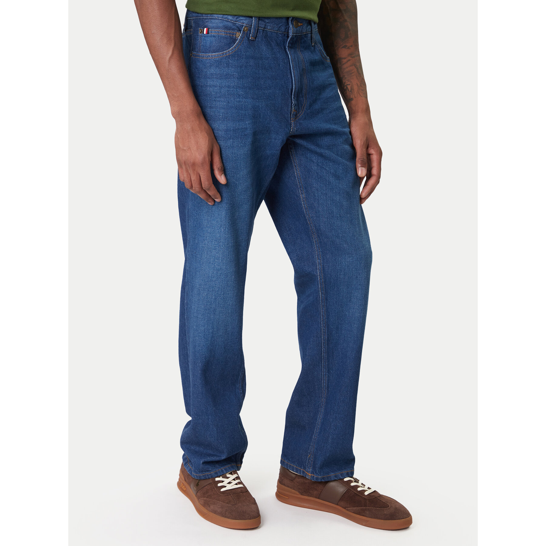 Tommy Hilfiger Jeansy Dover MW0MW42805 Niebieski Straight Fit