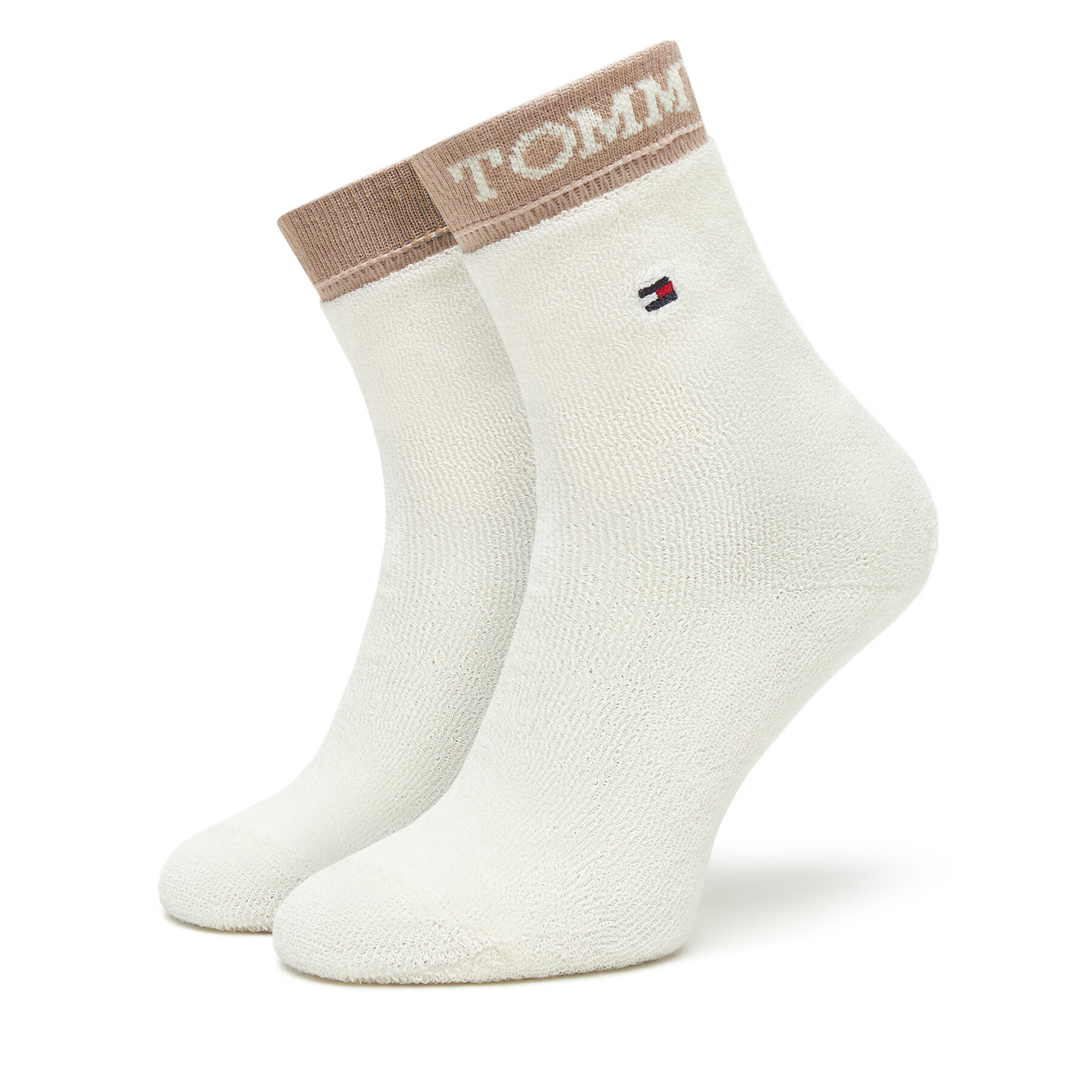Tommy Hilfiger Skarpety długie 701236328 Écru