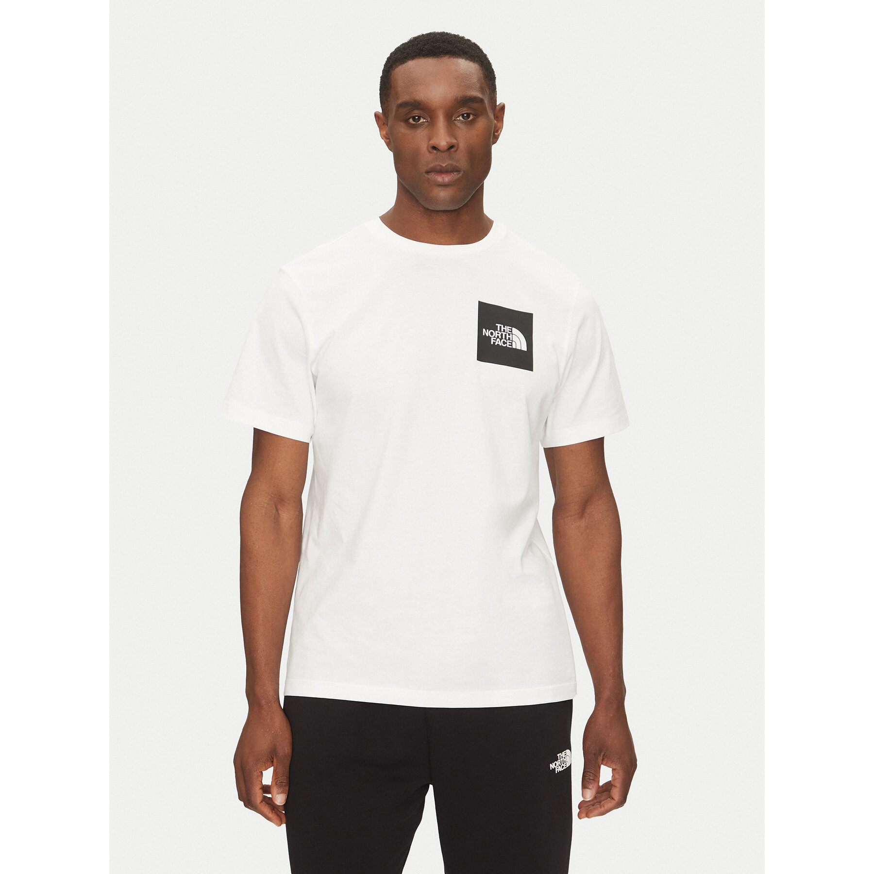 The North Face T-Shirt Fine NF0A8A6M Biały Regular Fit