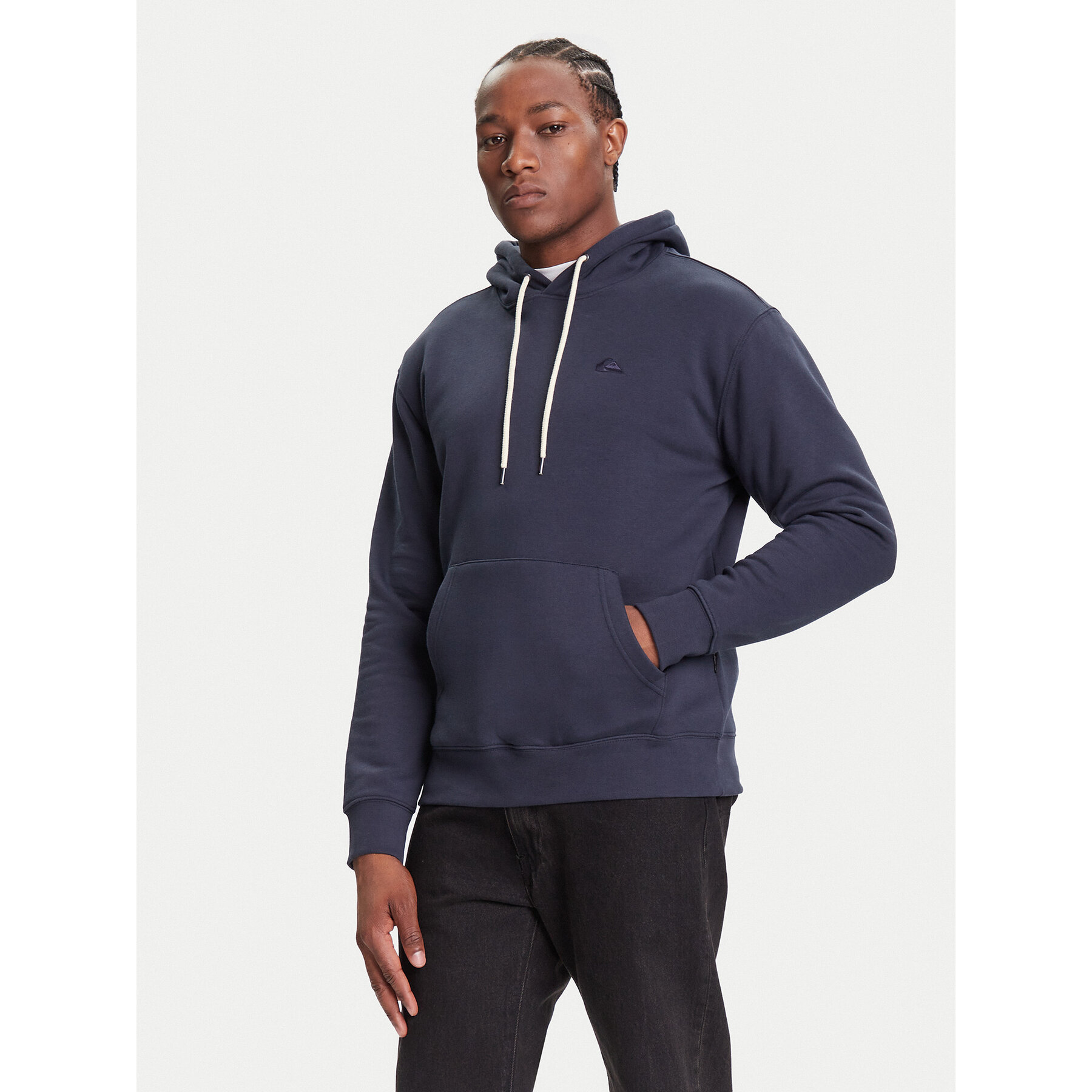 Quiksilver Bluza Salt Water Hoodie EQYFT05159 Granatowy Regular Fit