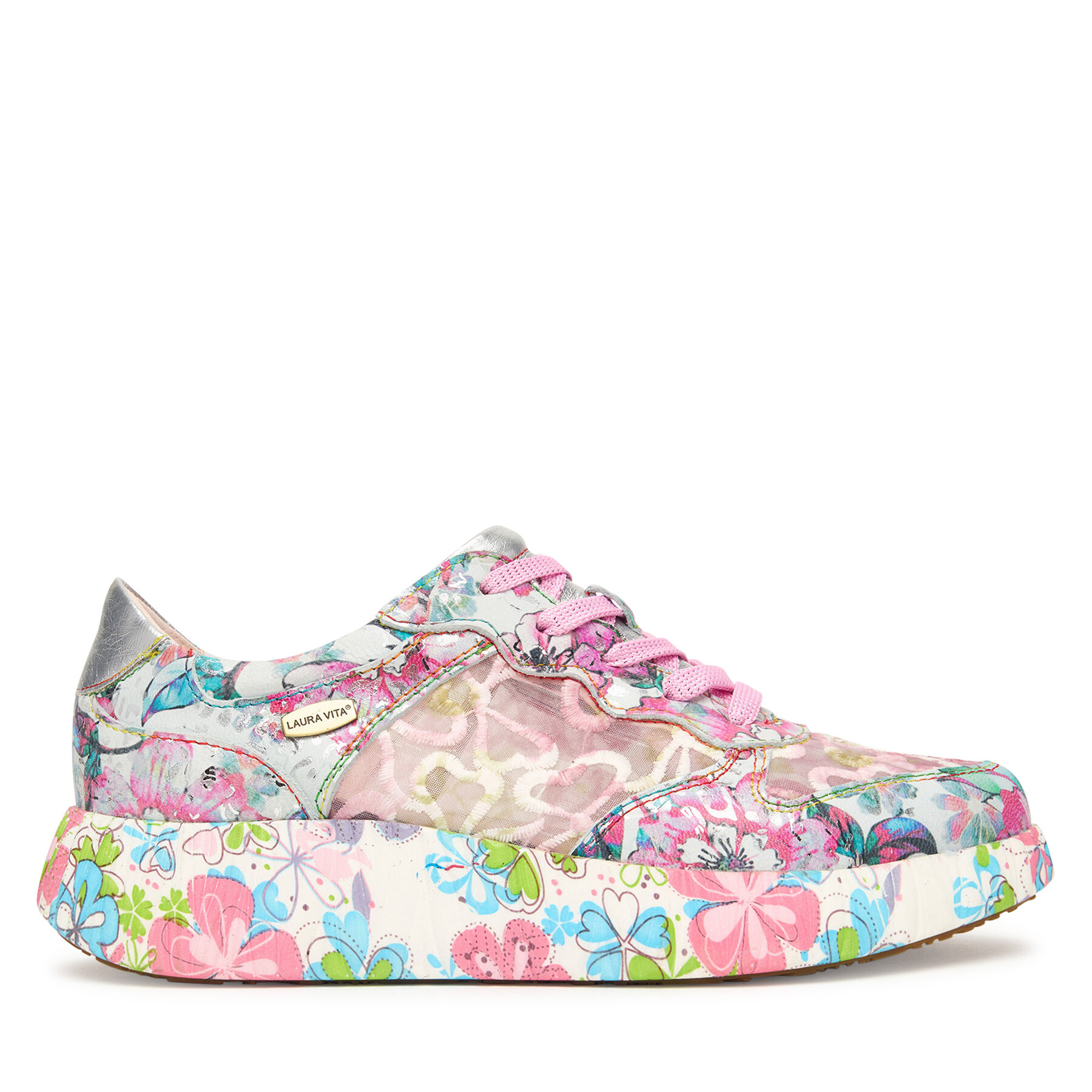 Laura Vita Sneakersy Nikito 52 Kolorowy