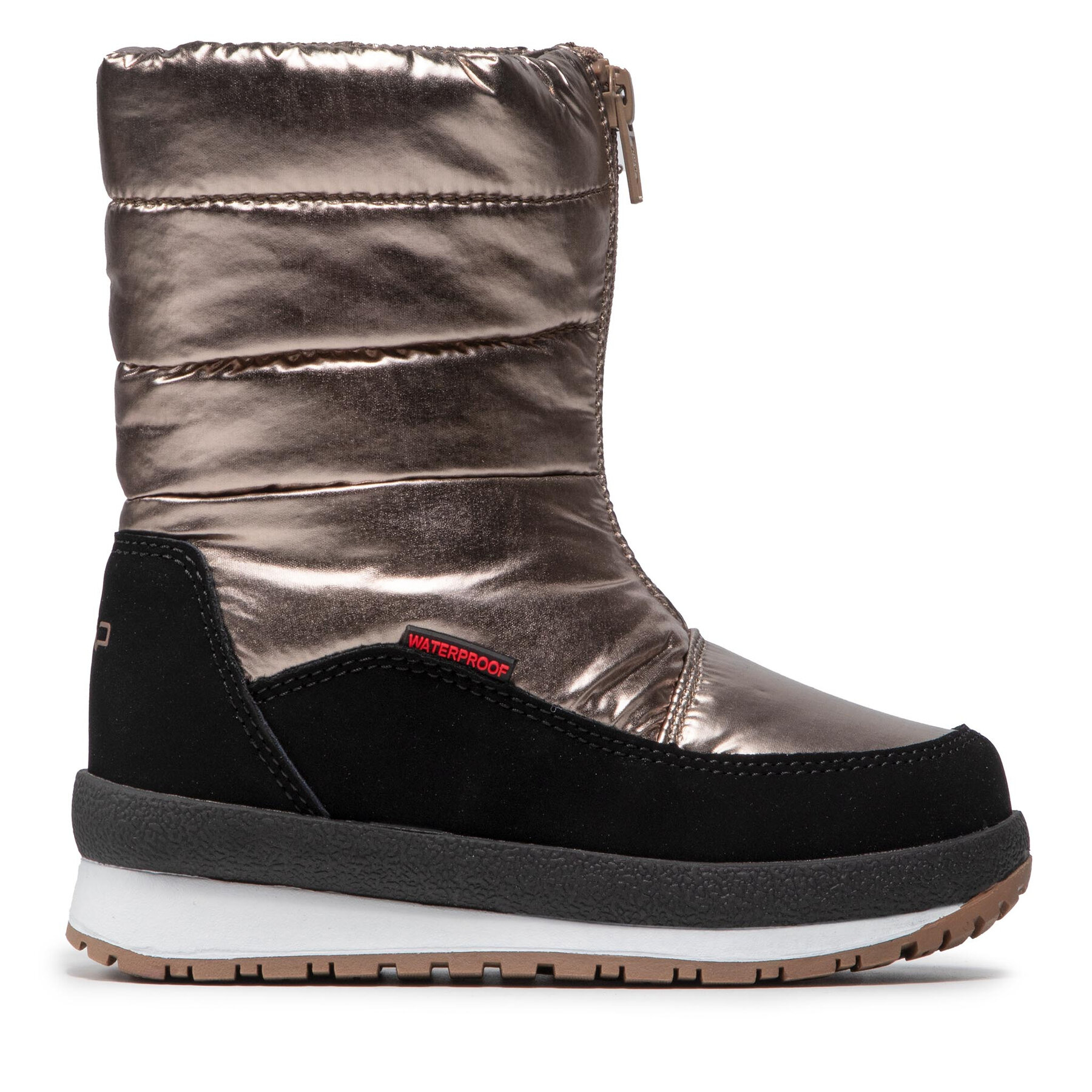 CMP Śniegowce Kids Rae Snow Boots Wp 39Q4964 Złoty