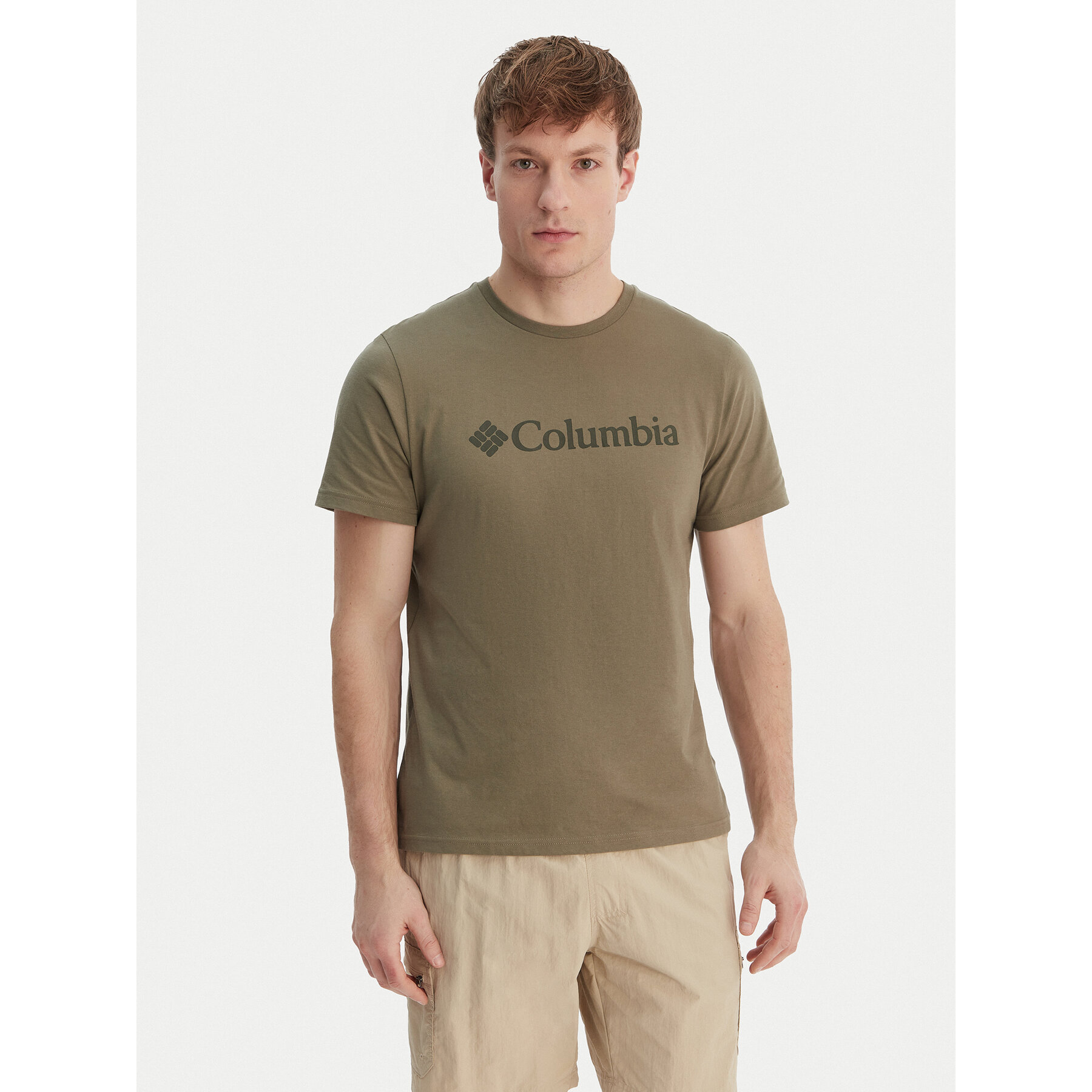 Columbia T-Shirt Basic Logo™ 2155001 Zielony Regular Fit