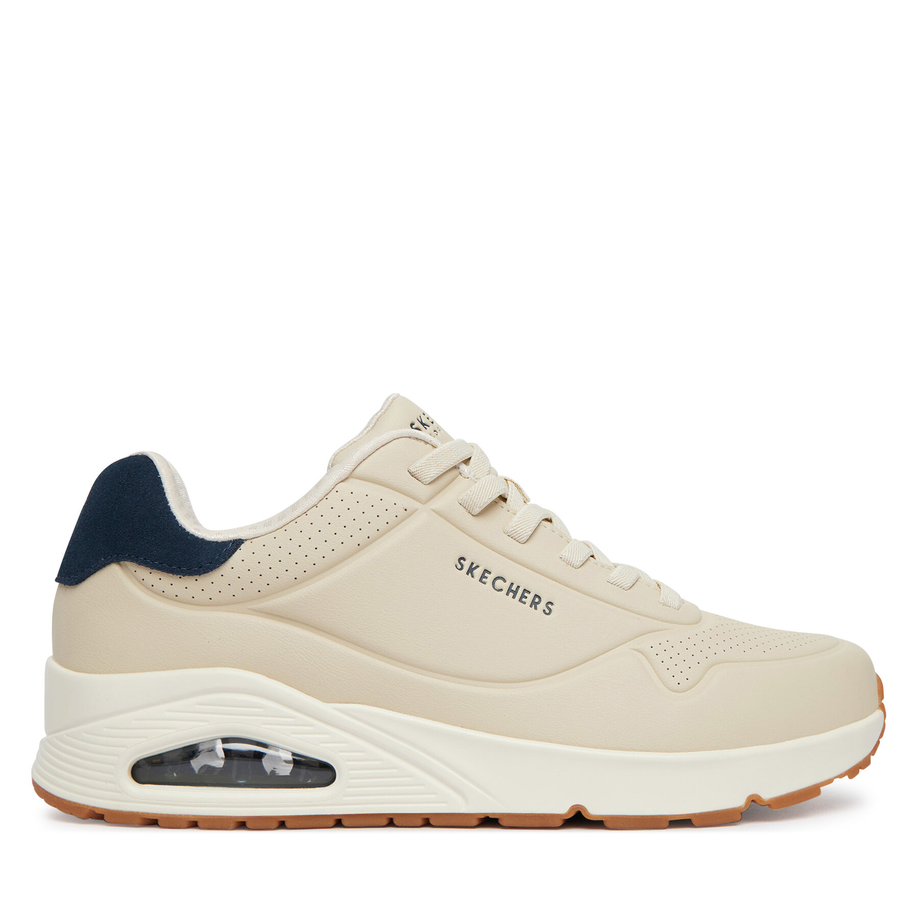 Skechers Sneakersy Uno Tailored Air 183007/NTBL Beżowy