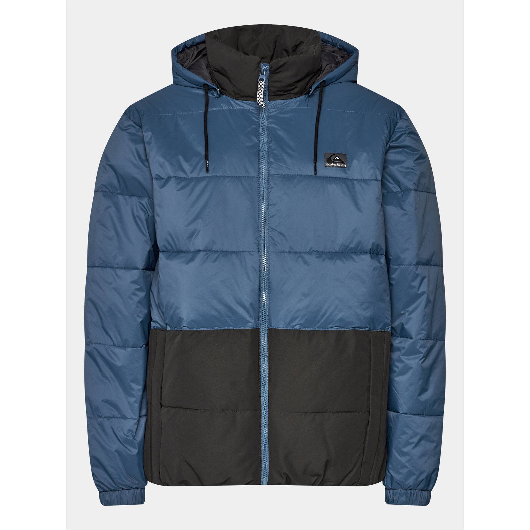 Quiksilver Kurtka puchowa Wolfs EQYJK03990 Niebieski Regular Fit